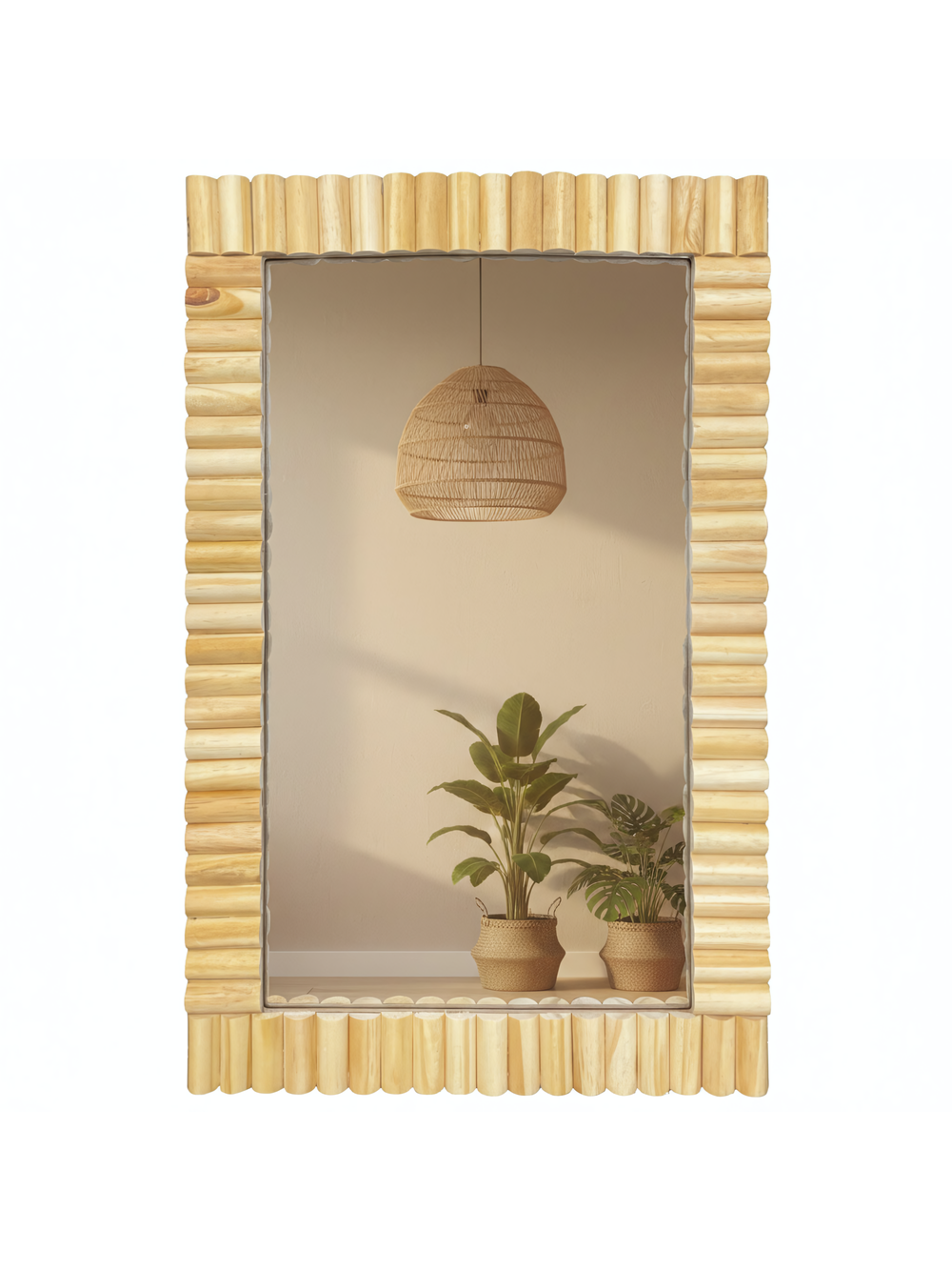 Lustro ścienne BOHO 35x55CM KLNA-MR03