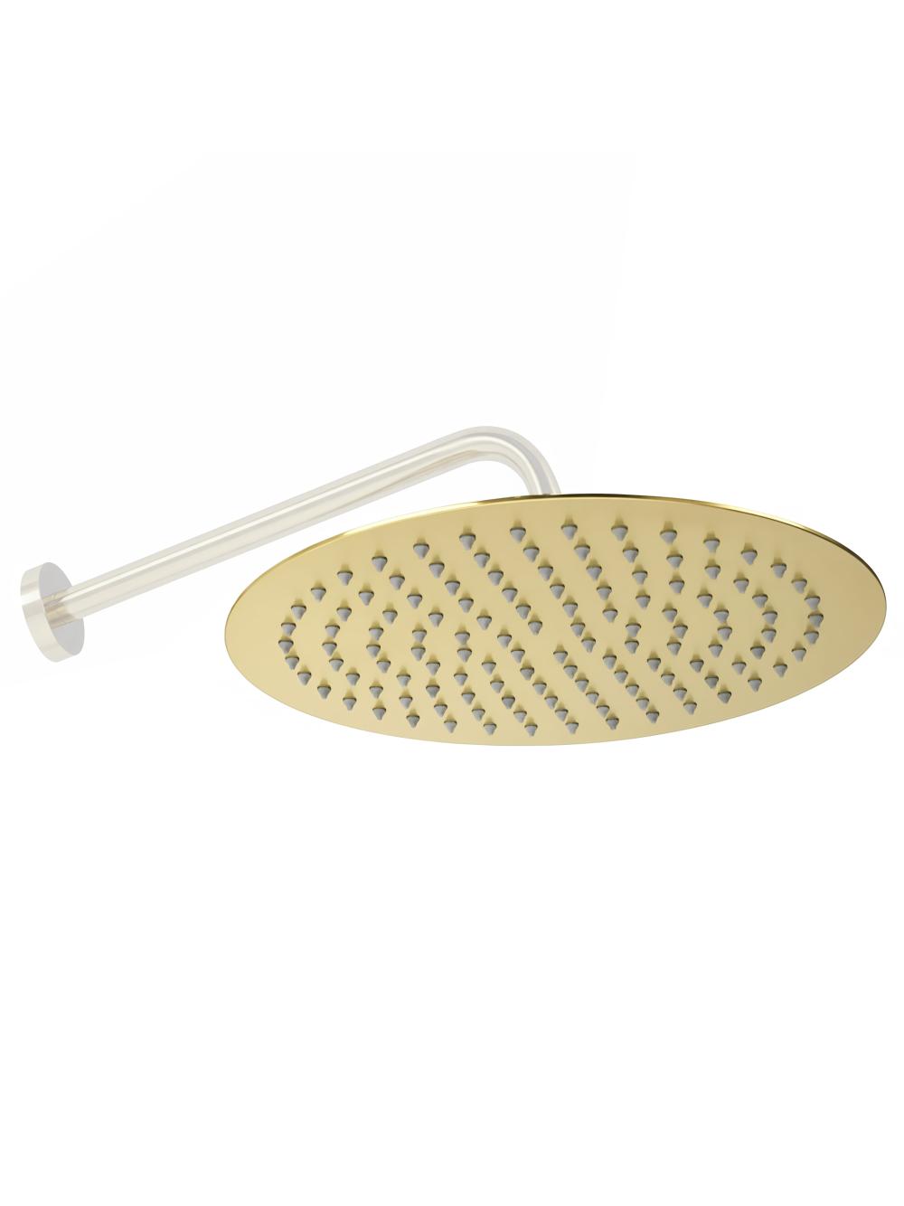Rainfall shower head Rea Gold 25cm