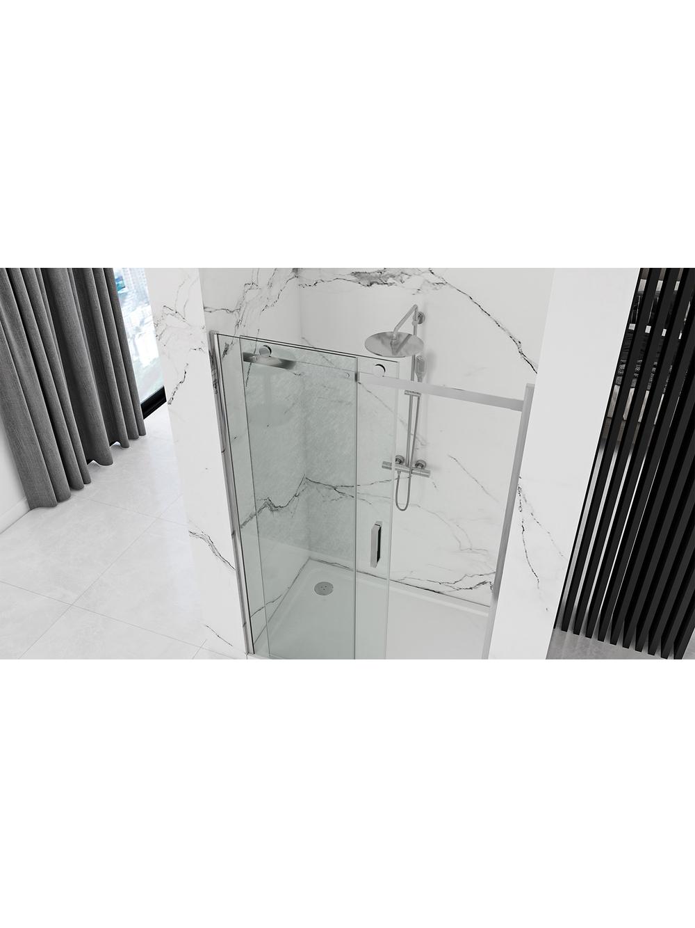 Drzwi prysznicowe Rea Nixon-2 120 Chrome