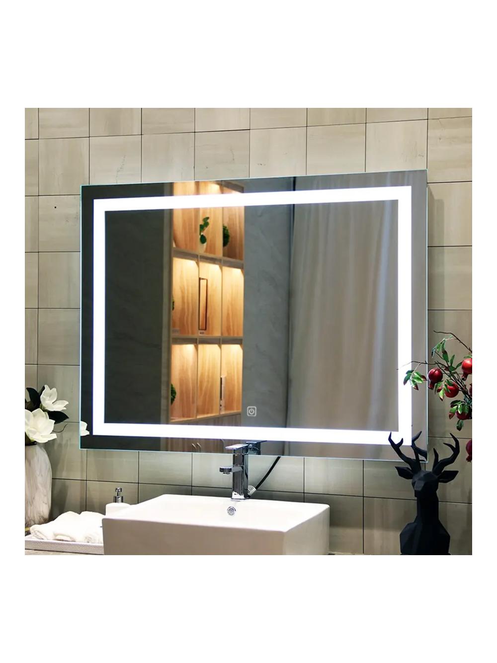 LUSTRO ŚCIENNE LED 80x60cm P10407