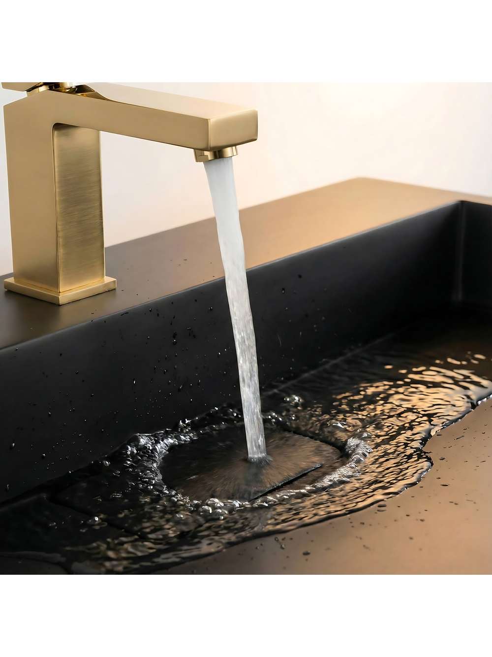 Konglomerat za umivalnik GOYA BLACK MAT 50 cm