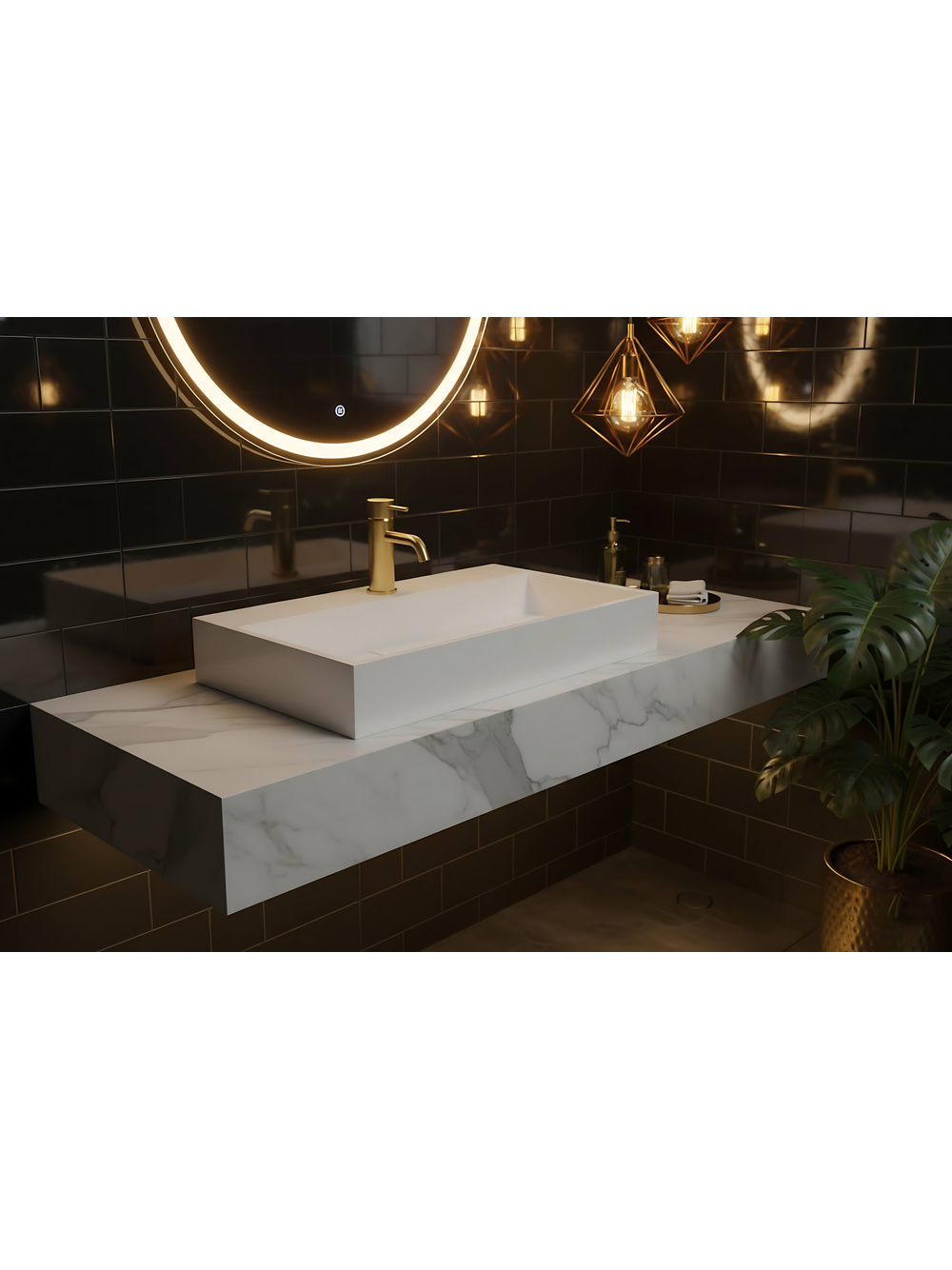 GOYA konglomerāta izlietne 60CM