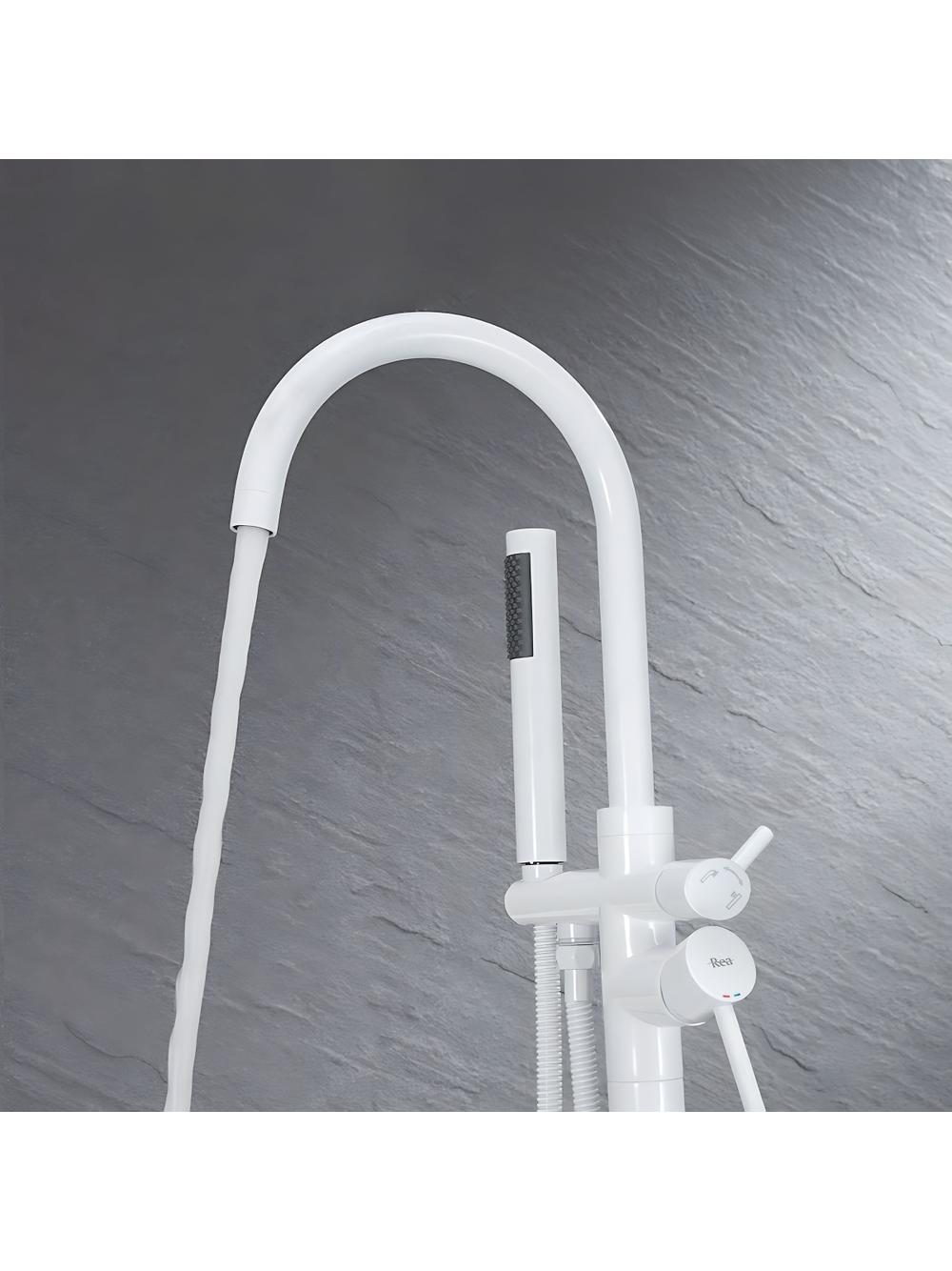 Grifo de pie Rea Lungo Blanco