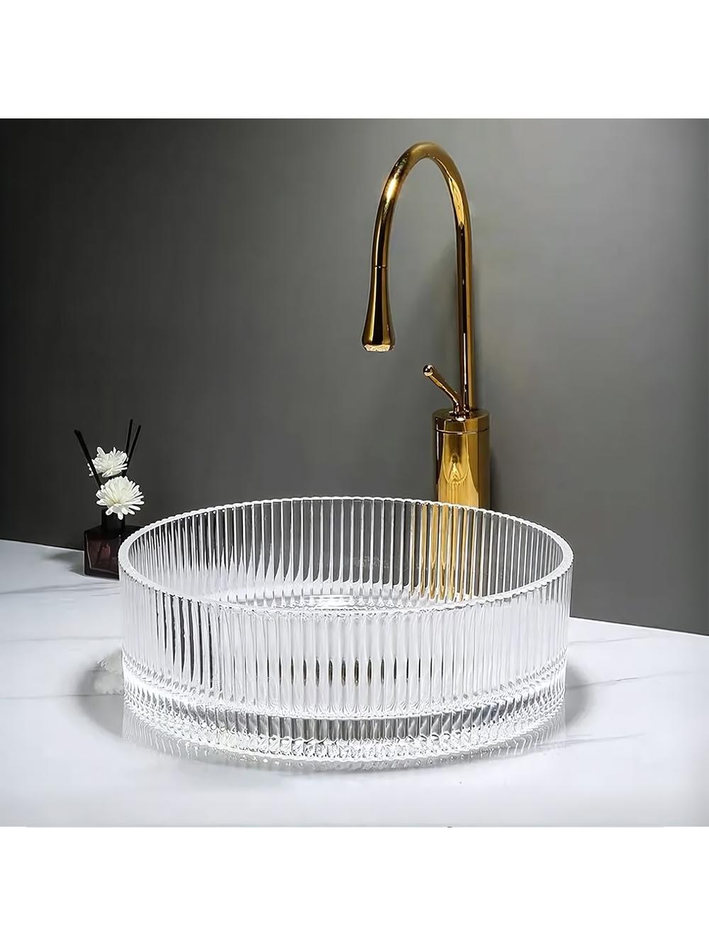 ΝΙΠΤΗΡΑΣ  //  Rea Ingrid 36 Transparent //  Διάμετρος 45 cm Y: 12 cm/ 39.5 x 39.5 cm