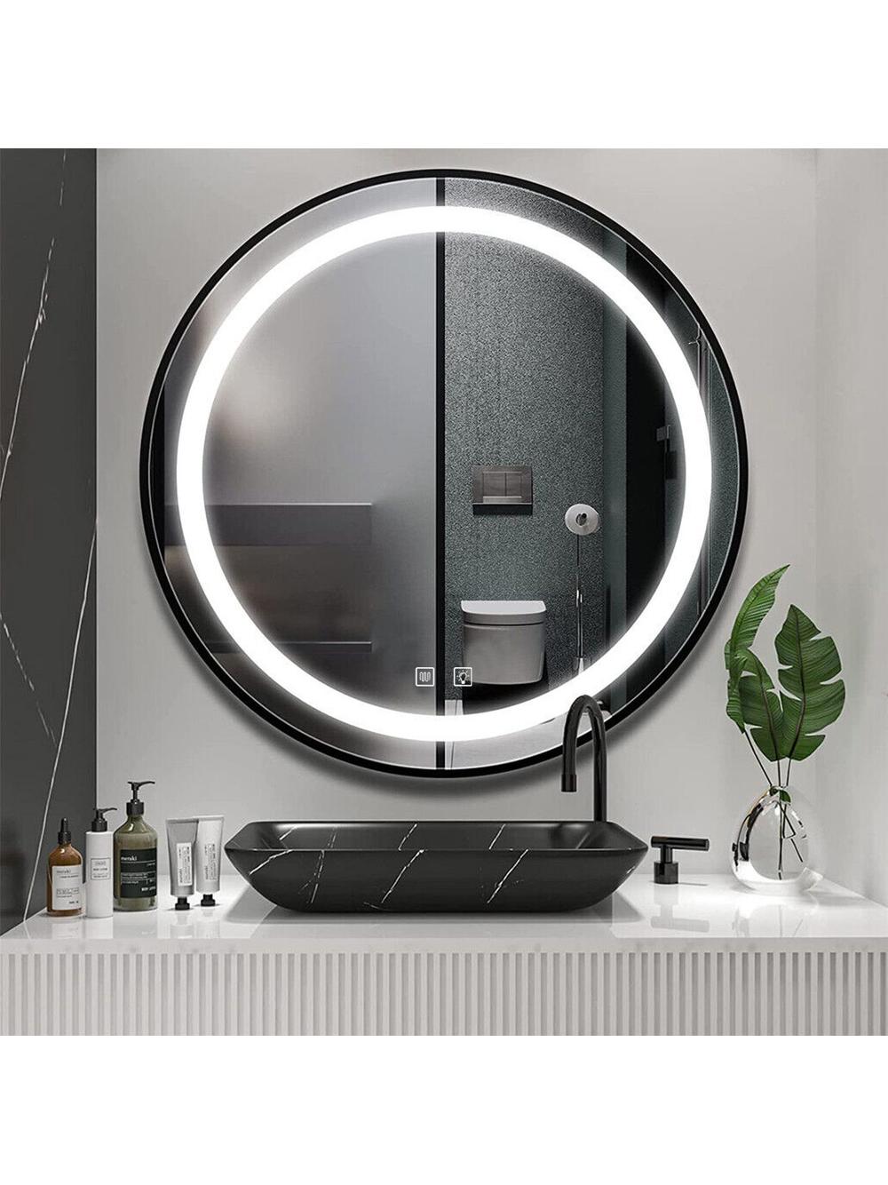 LUSTRO ŚCIENNE LED 60cm MMJ Black