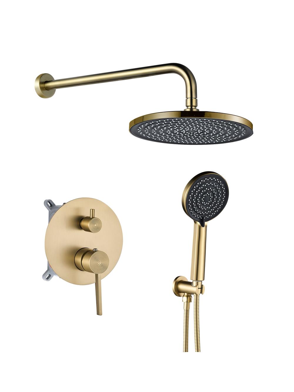 Shower system Rea Foster Brush Gold + BOX