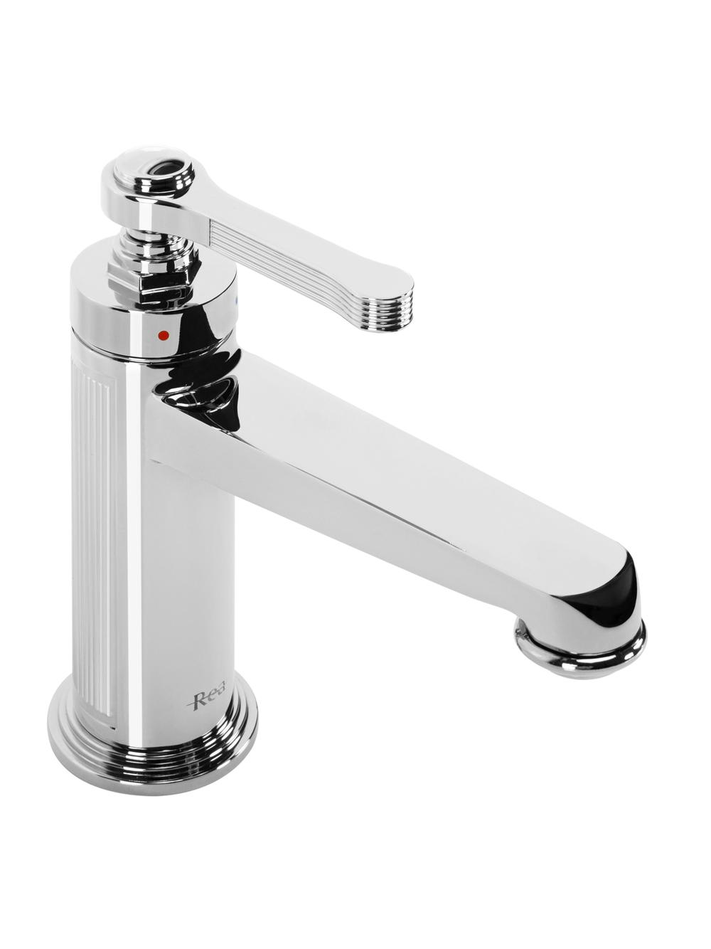 REA Monaco bateria umywalkowa chrom niska