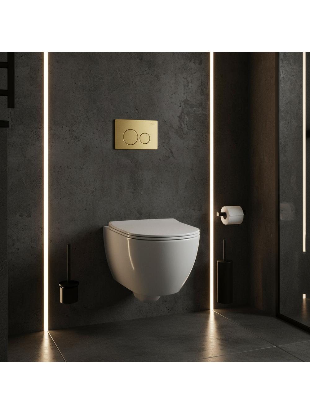 Clapeta pentru rezervor incastrat Rea I K011A-Q Gold Brush