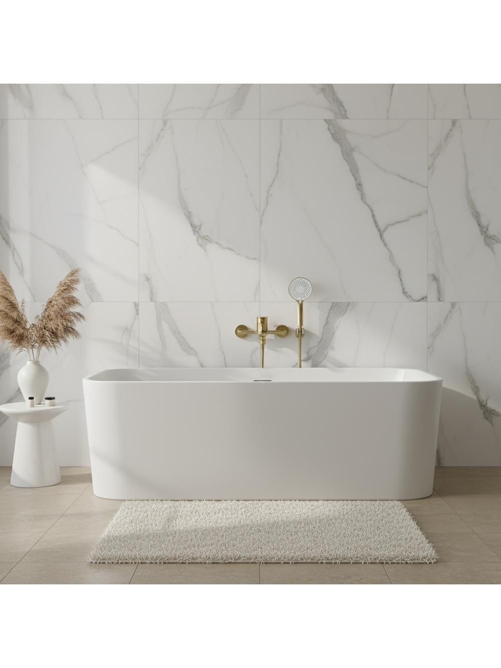 Grifo de bañera REA DROP Brush Gold
