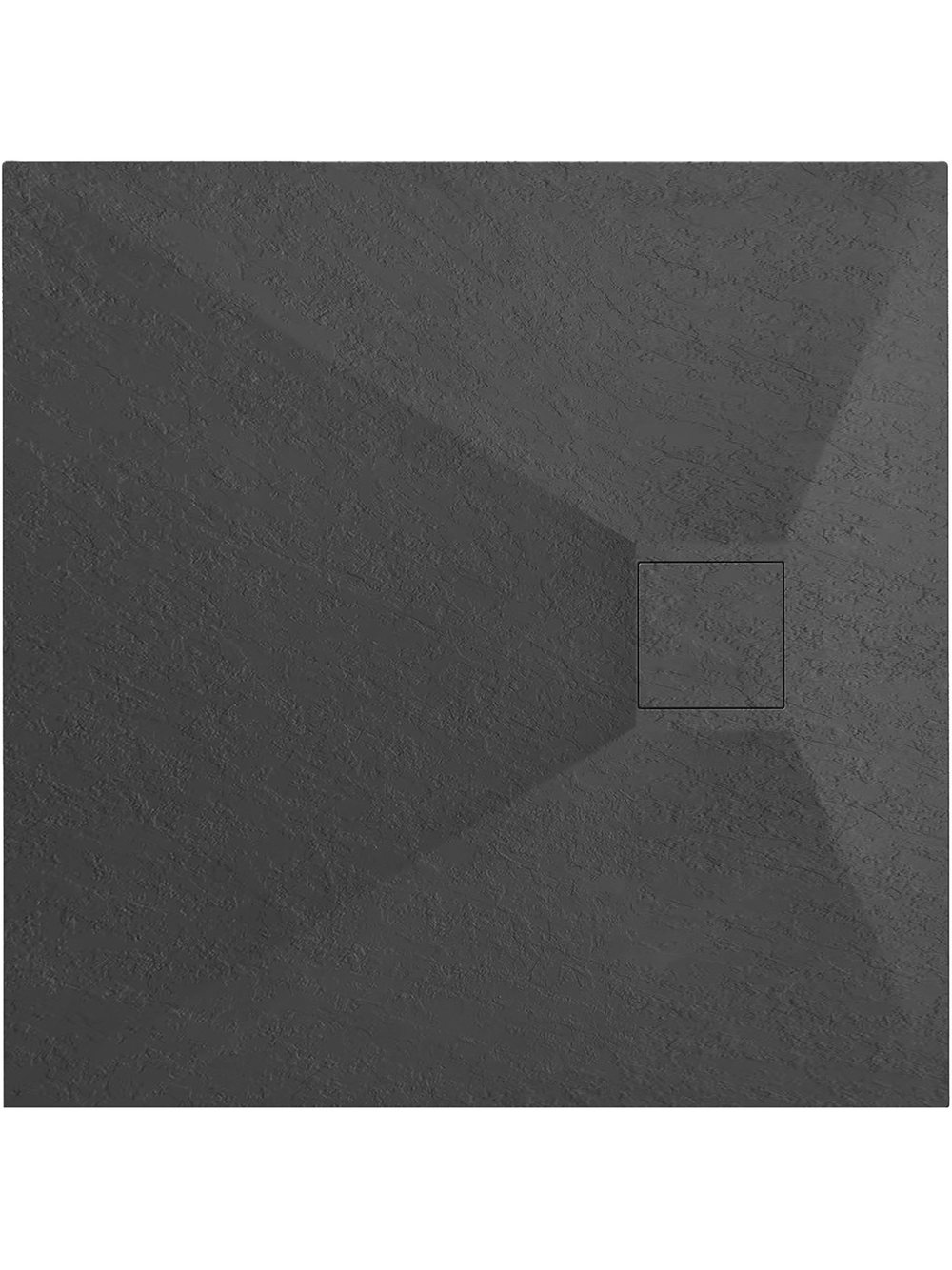 Brodzik prysznicowy Magnum Black 90x90