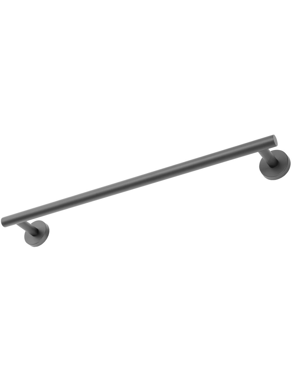 Wieszak łazienkowy jednoramienny Gun Czarny 322232A LEO
