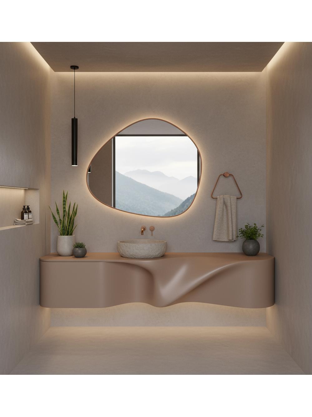 Koupelnový věšák Tomi 5810 Brush Copper