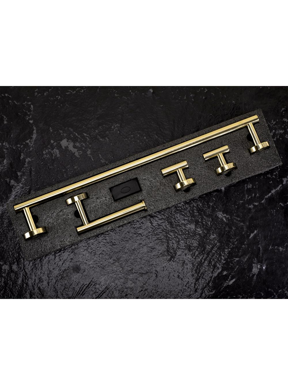 Juego de accesorios de baño Ari Gold 4 piezas