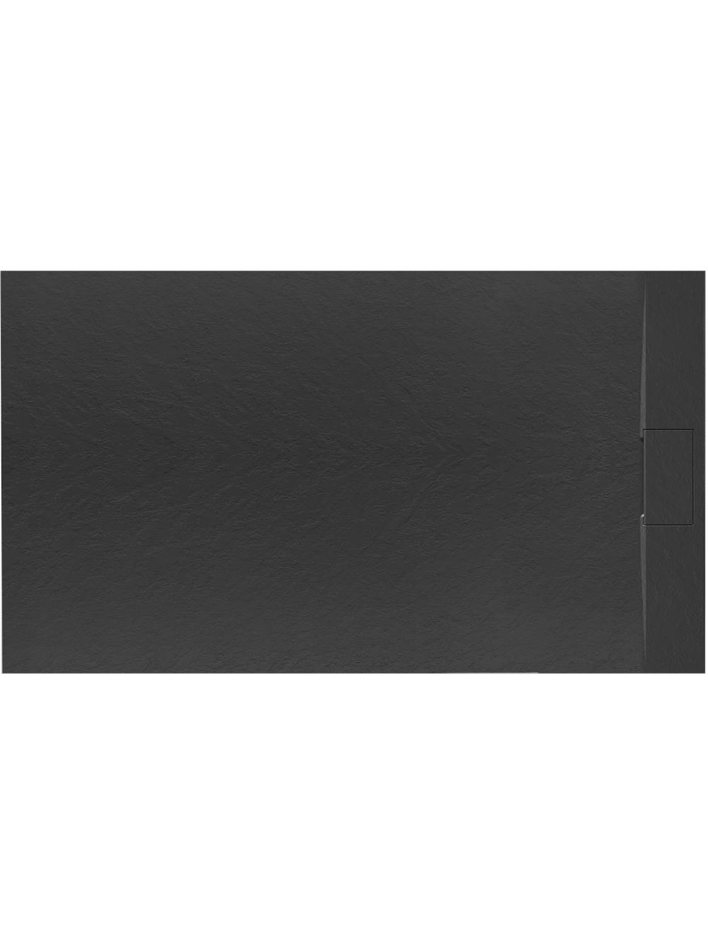 Brodzik prysznicowy Bazalt Black 80x120