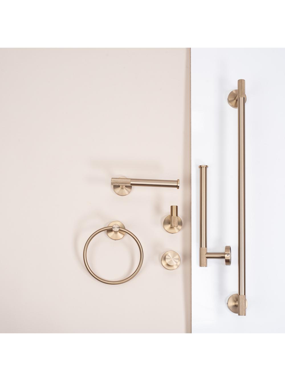 Badkamerhanger Ring 6610 Modern Brush Gold