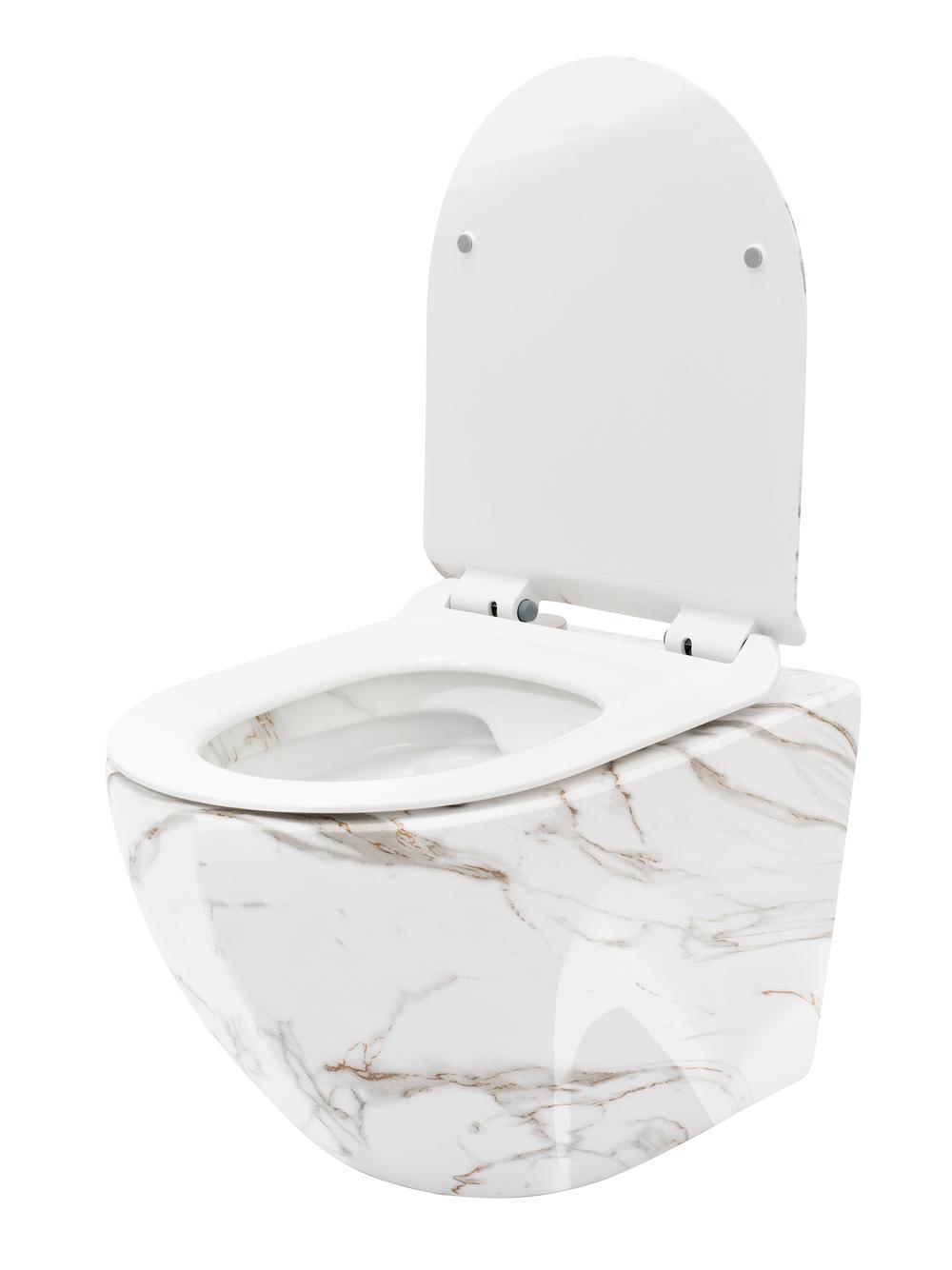 Misa WC podwieszana Rea Carlos Slim Lava Shiny