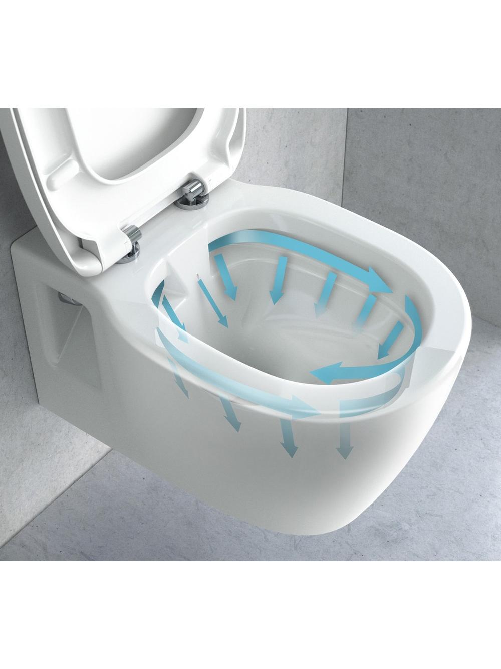 Zestaw Misa WC Carlo Mini Rimless Flat + Bidet Carlo Mini