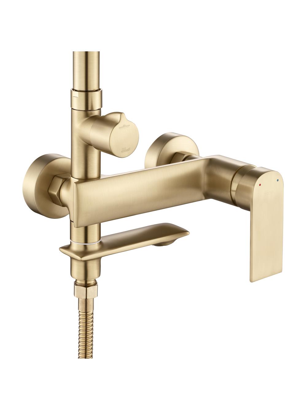 Shower set REA Veneta Brush Gold