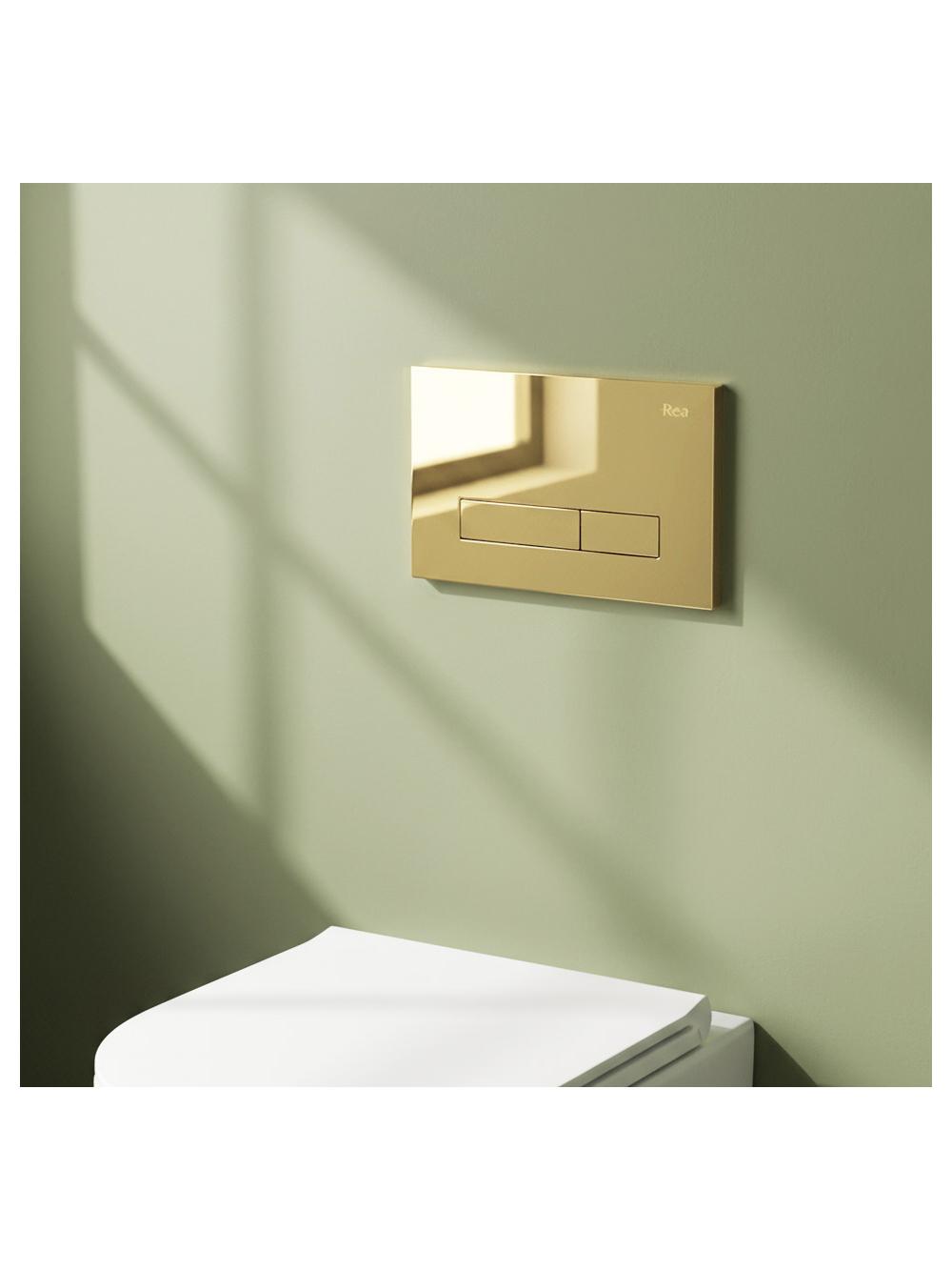 Clapeta pentru rezervor incastrat Rea HD K011A-Q Gold