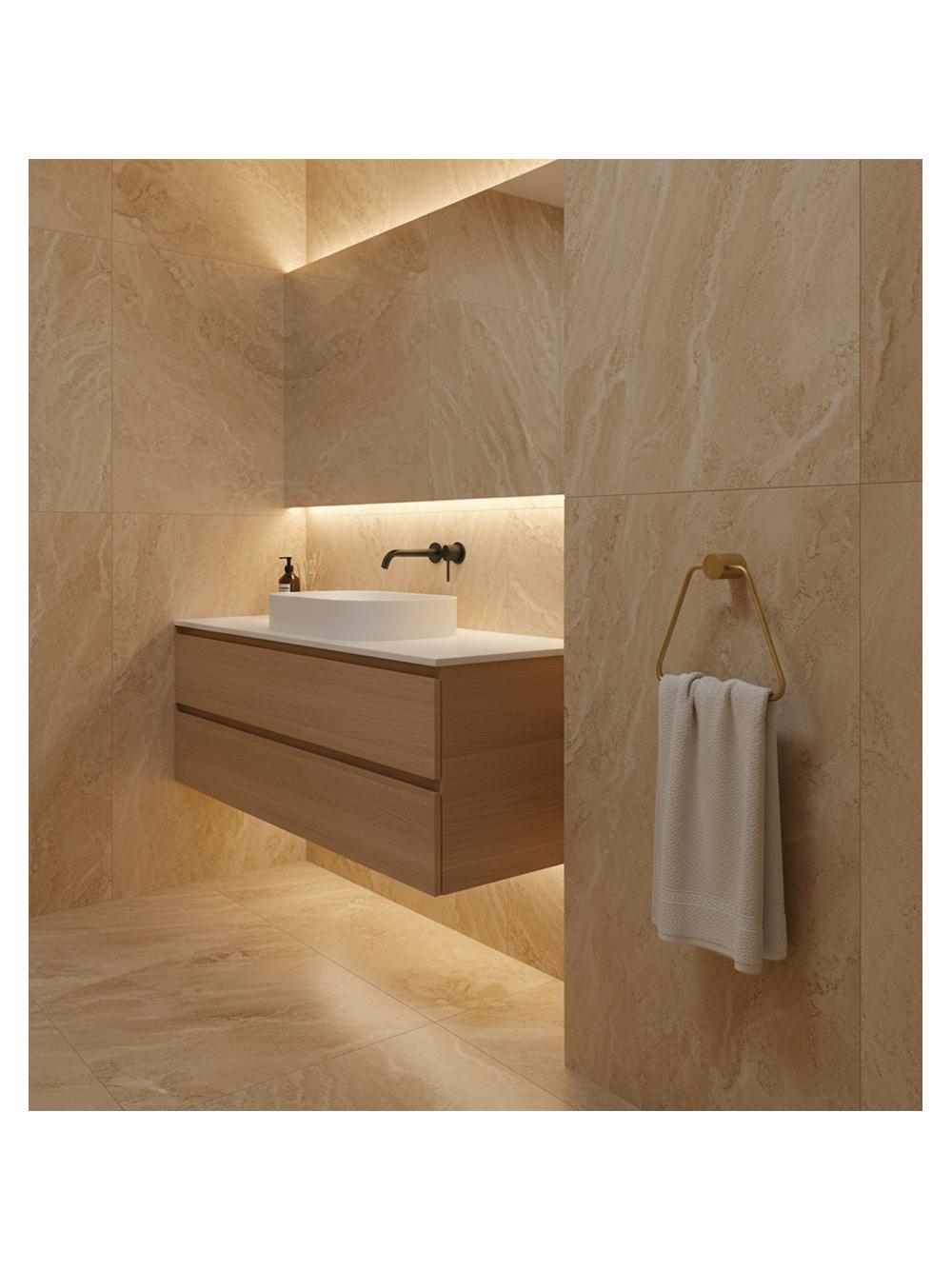 Wieszak łazienkowy Tomi 5810 Złoty Szczotkowany