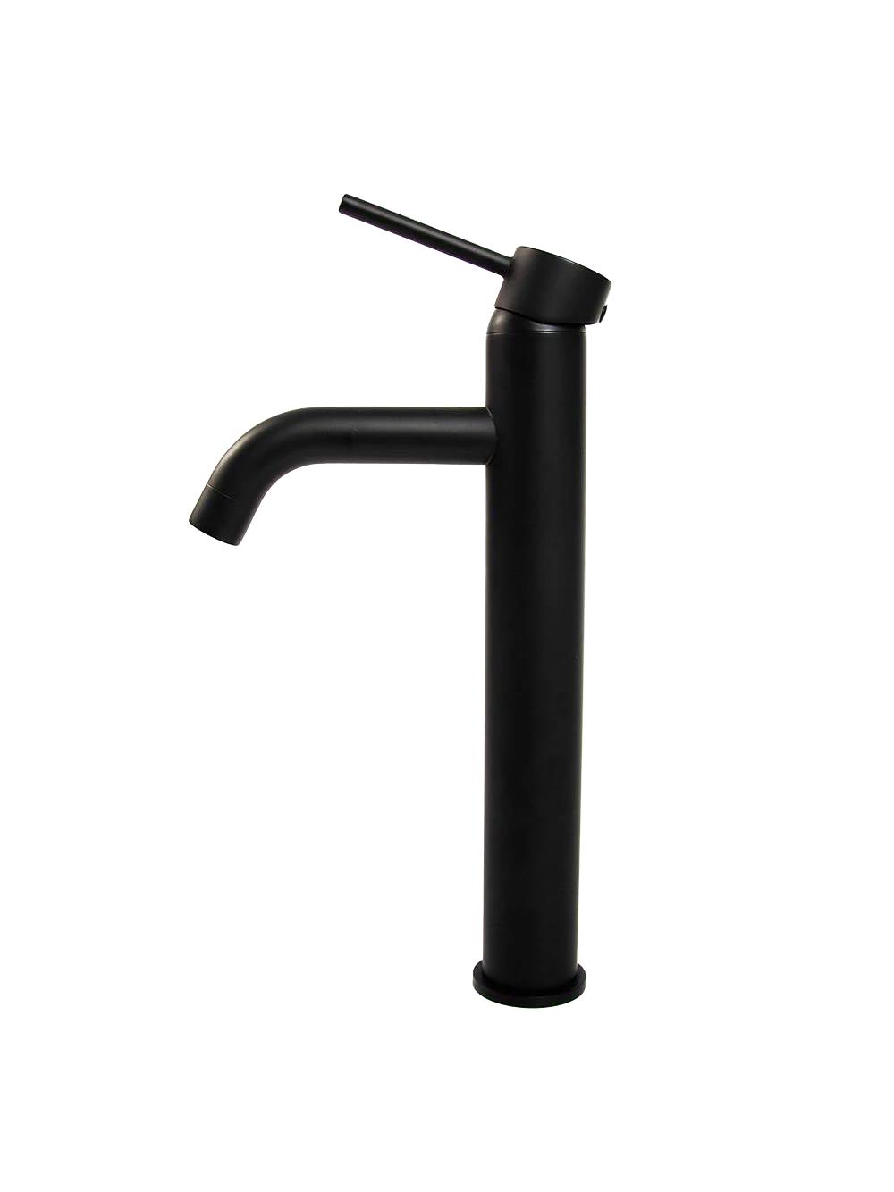 Βρύση νιπτήρα Rea Lungo Black Tall