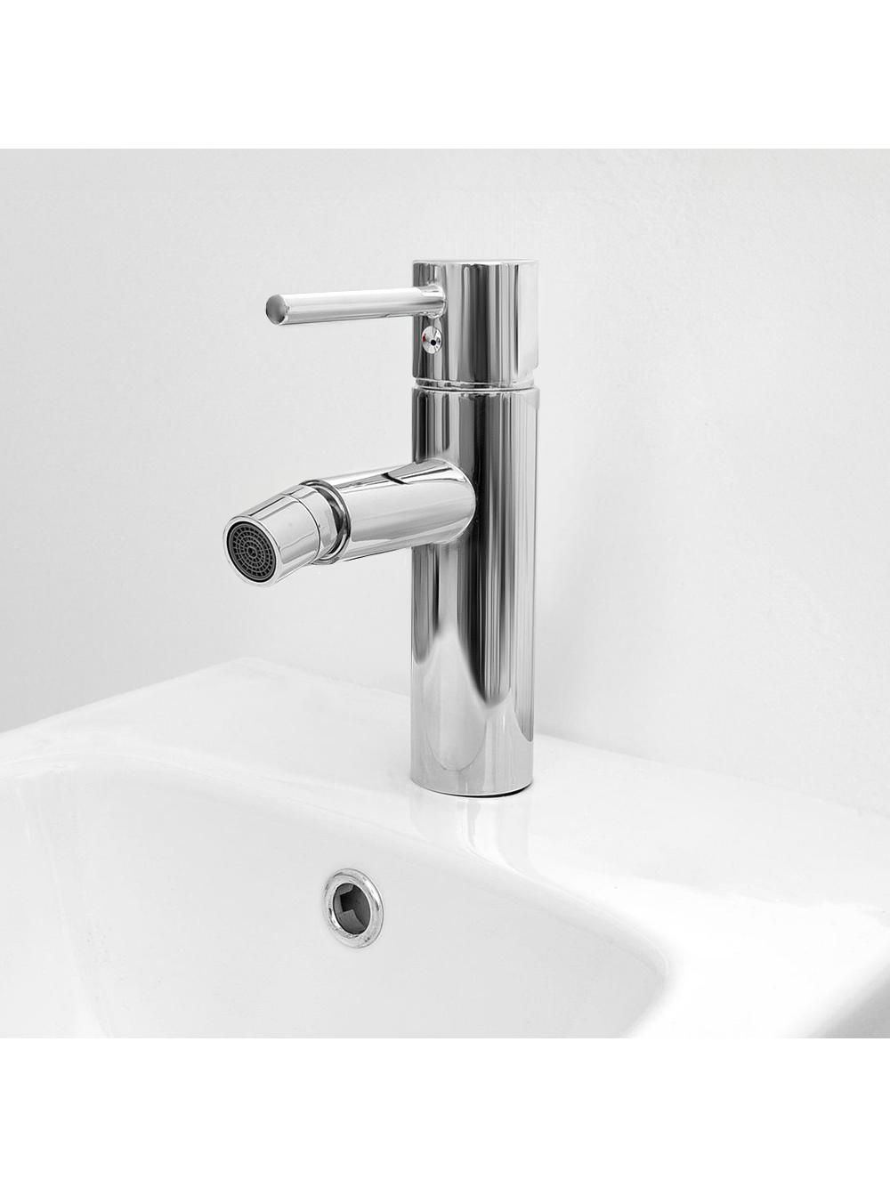 Bateria bidetowa Rea Tess chrom