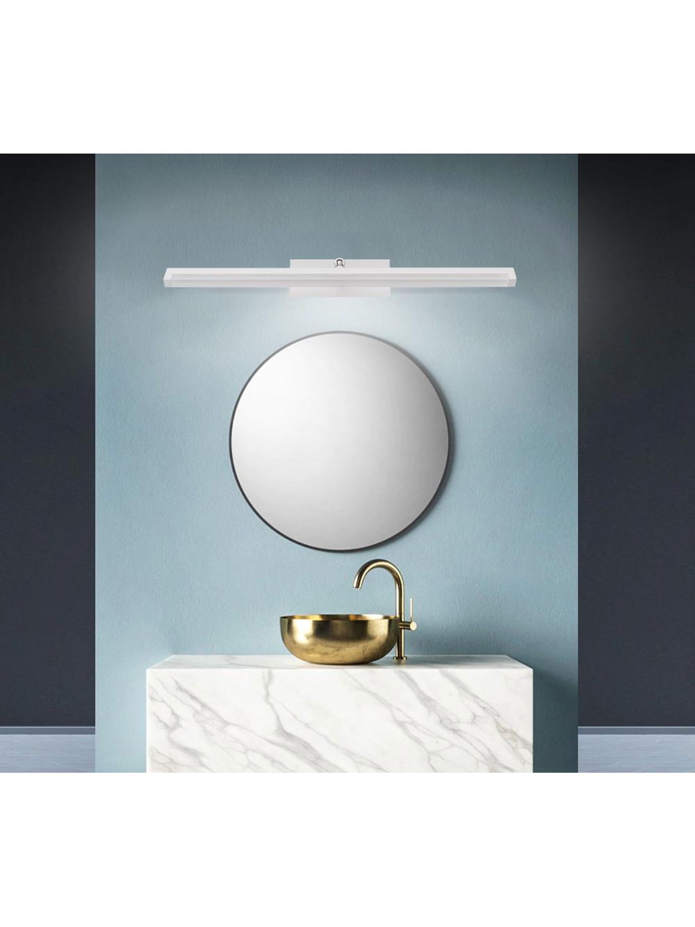 LAMPA KINKIET ŁAZIENKOWY LED NAD LUSTRO 12W 50CM APP374-1W BIAŁA