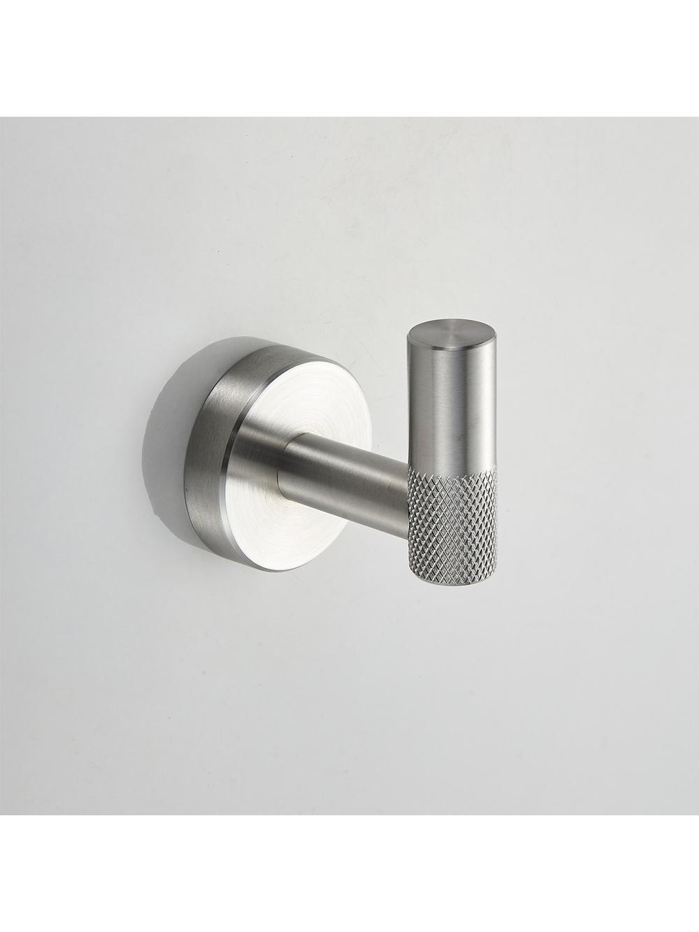 Cabide de banheiro com braço único 6606 Modern Brush Nickel