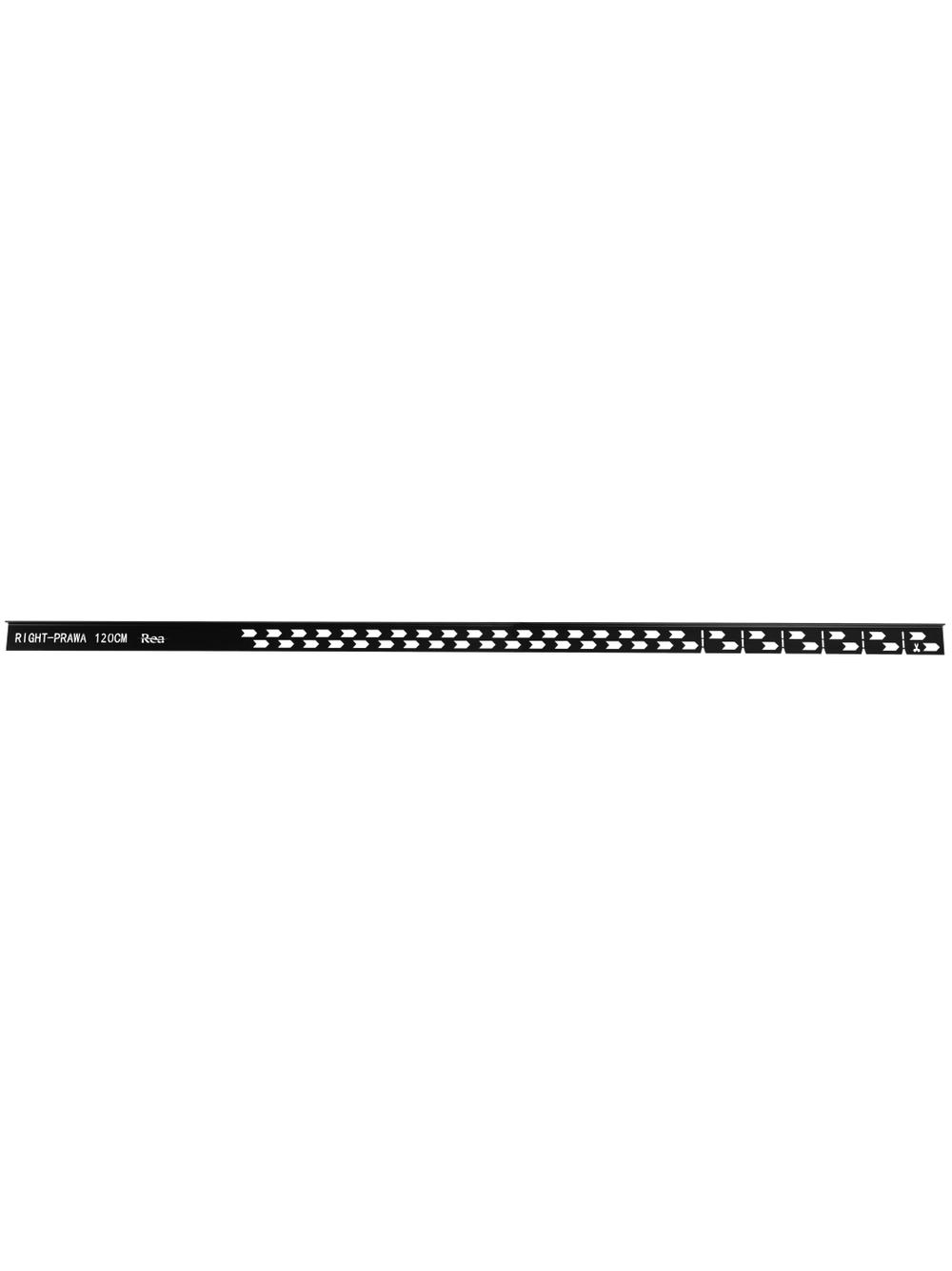 Listwa spadkowa brodzikowa 120cm Czarna