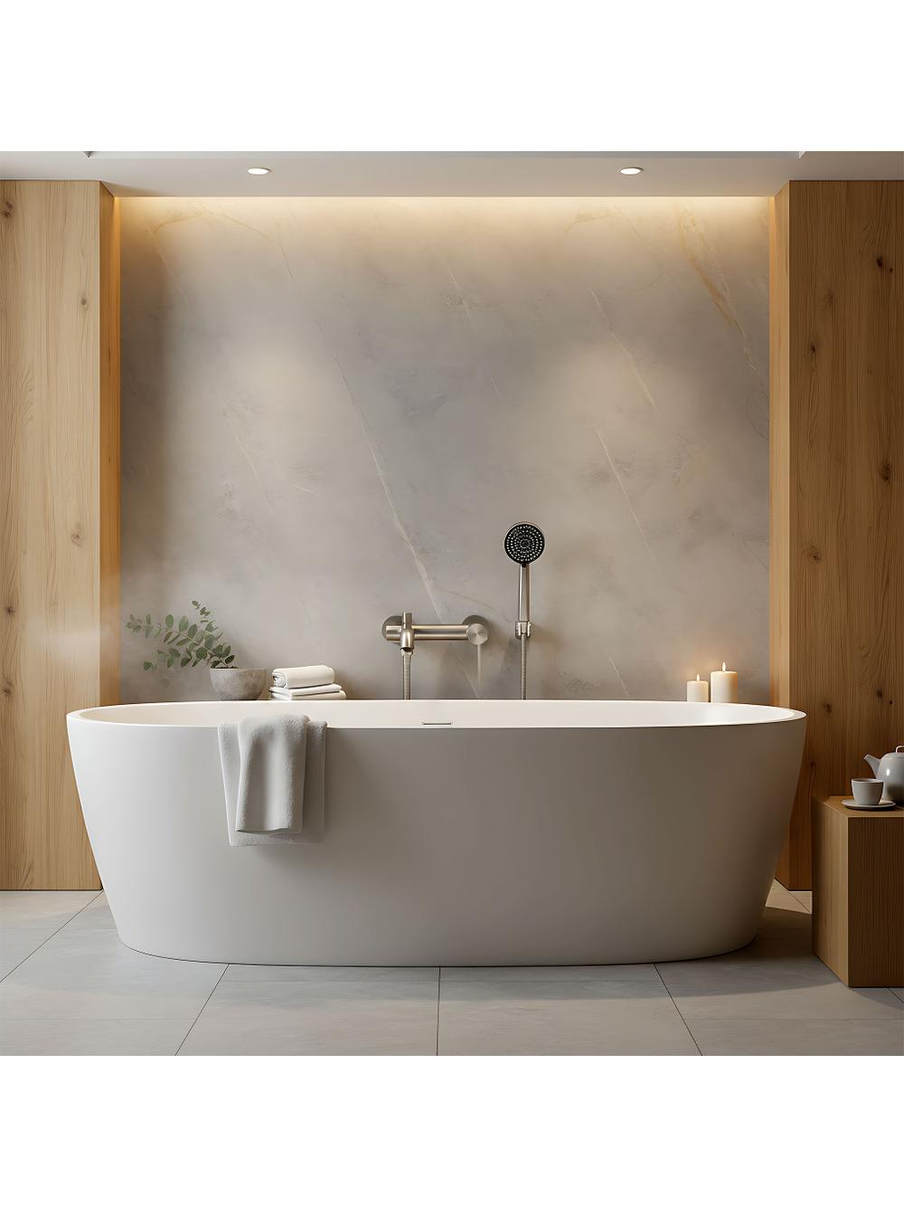 Bathroom faucet REA FOSTER Nickel Brush