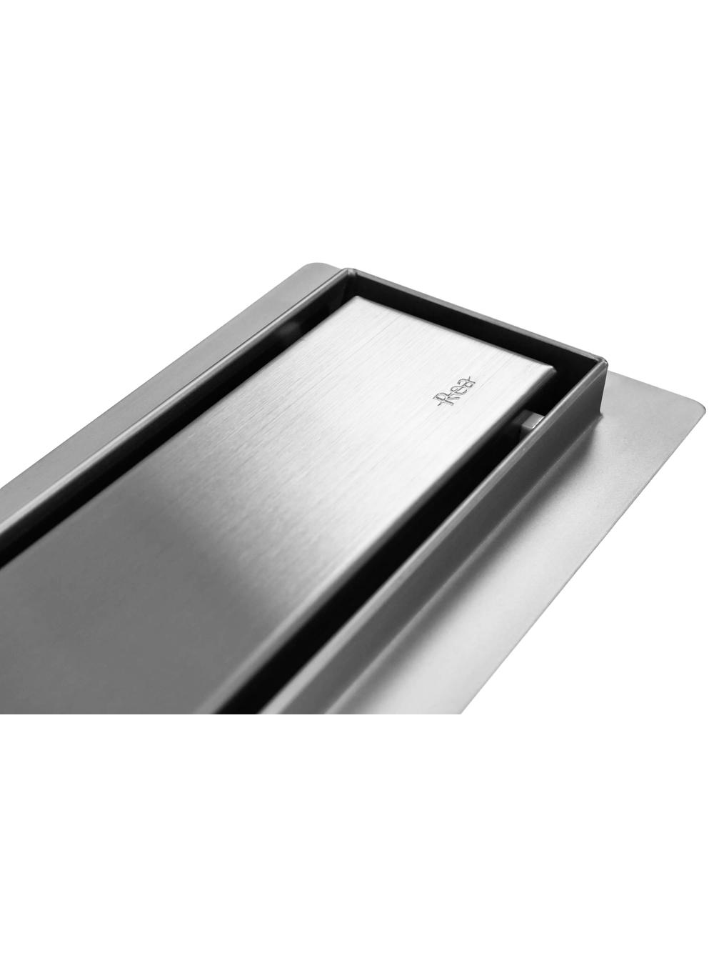 Odpływ Liniowy REA PURE NEO PRO Stal szczotkowana 100