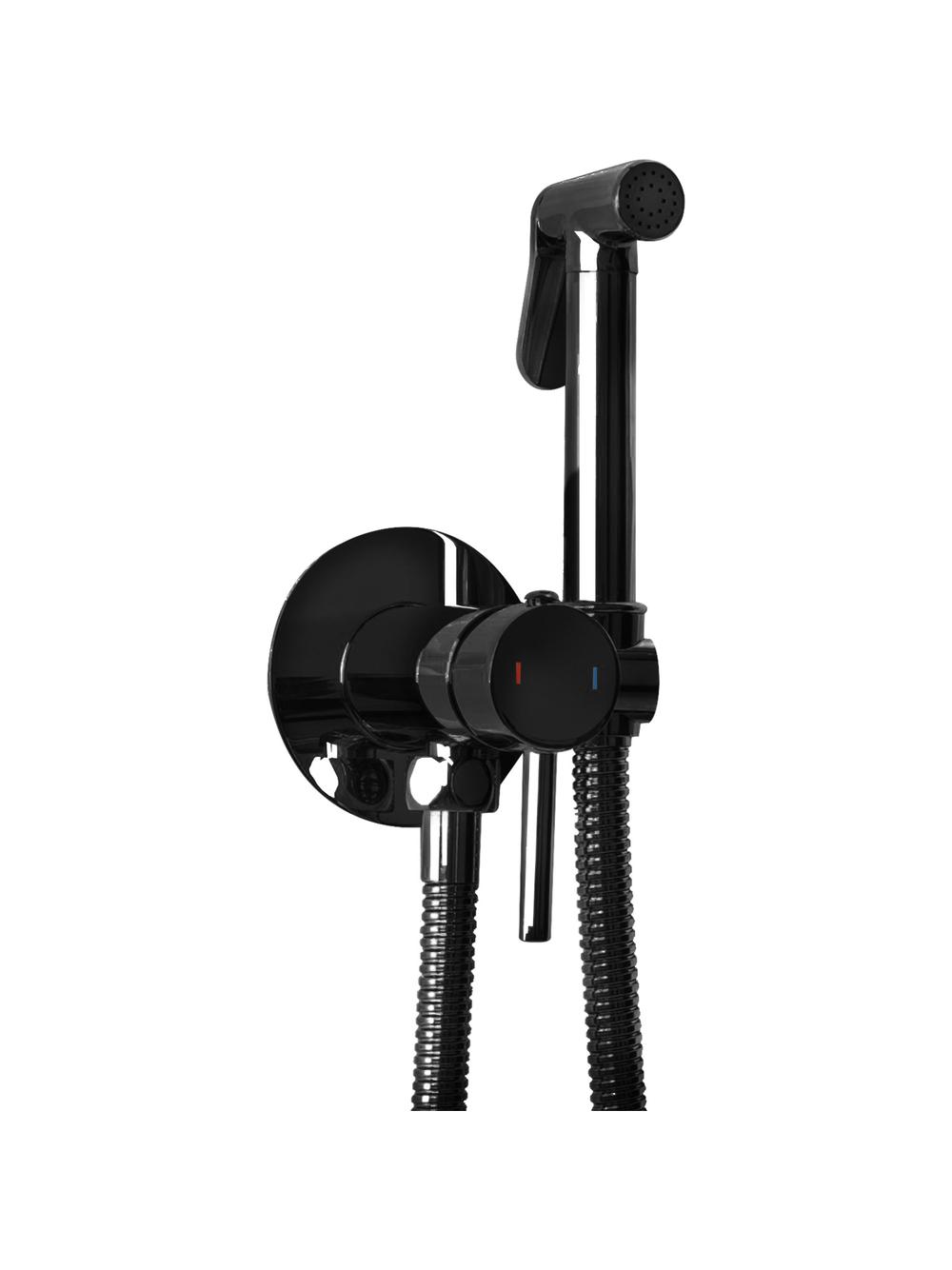 Bateria Bidetowa REA Lungo Loop Czarna Metaliczna