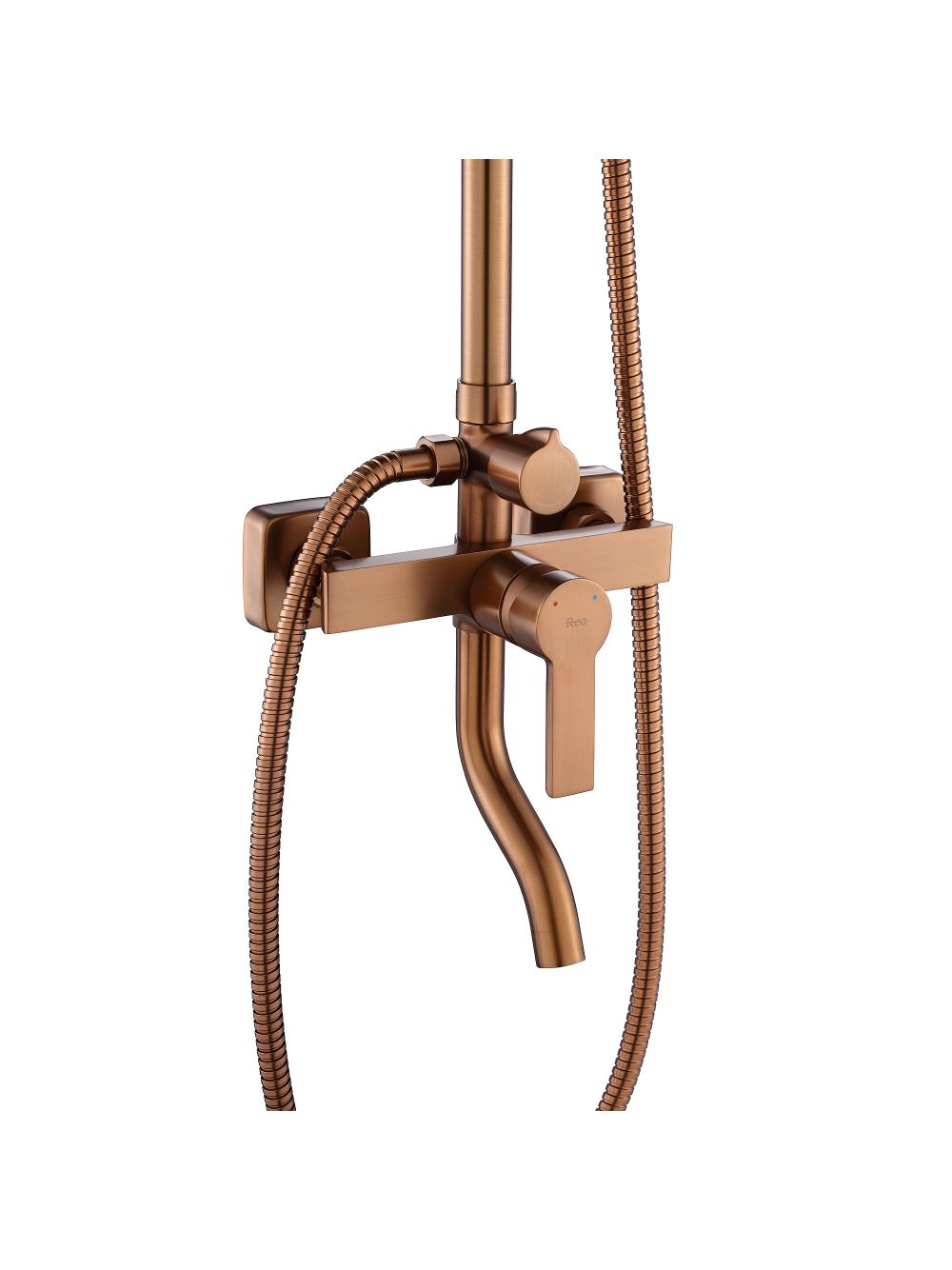 Zuhanyszett MY2021-77C REA ARGUS COPPER BRUSH