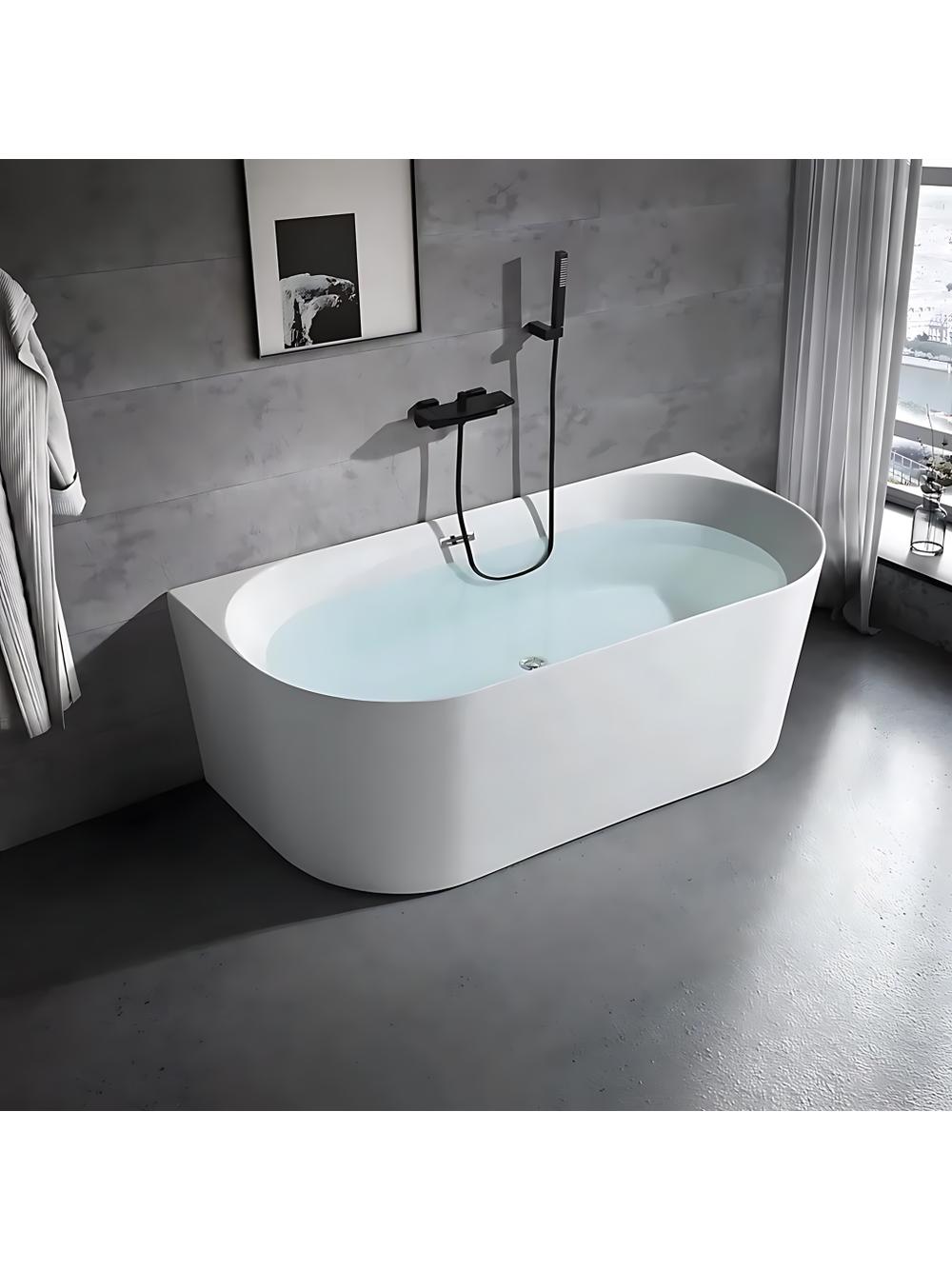 Wall acrylic bath CAPRI SLIM 170cm