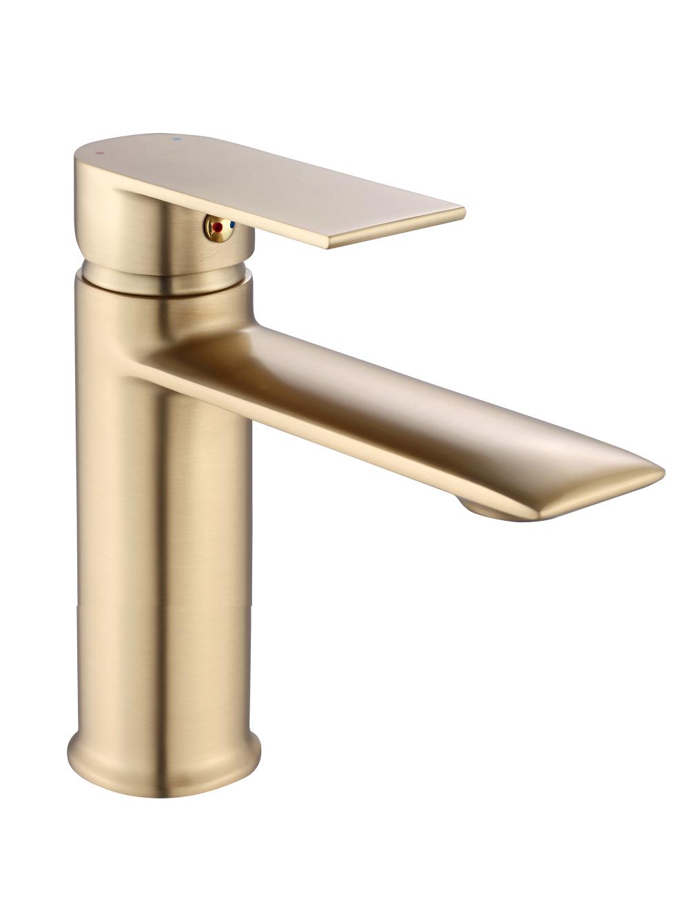 Waschbeckenarmatur REA Veneta Brush Gold low