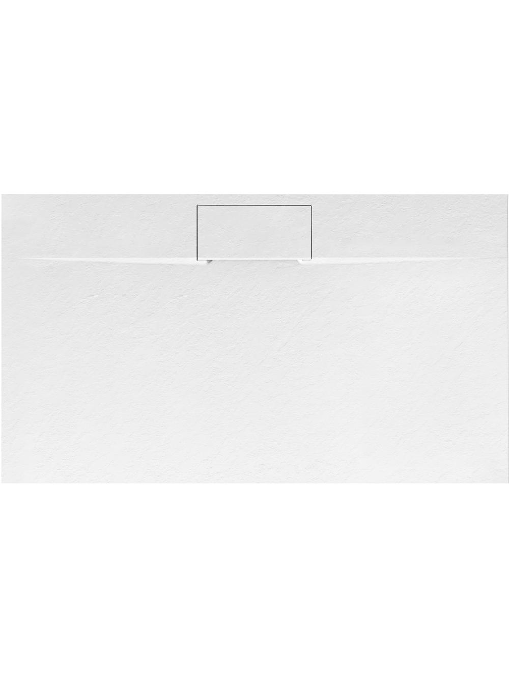 Brodzik prysznicowy Bazalt Long White 80x120