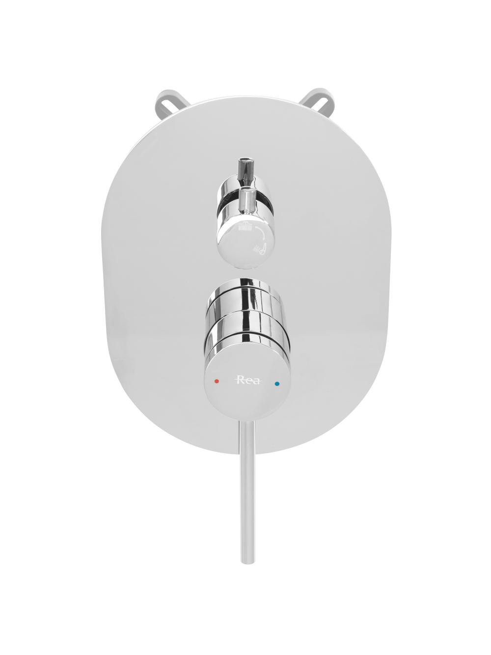 Σετ ντους REA OVAL Chrome BOX