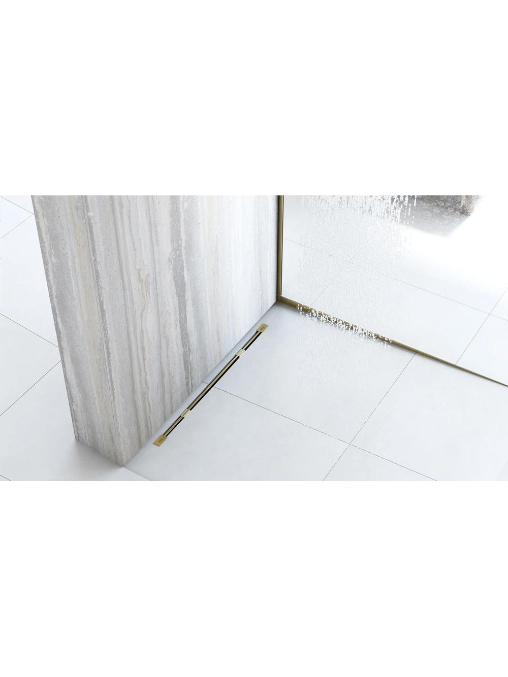 Listwa spadkowa brodzikowa 120cm Złota
