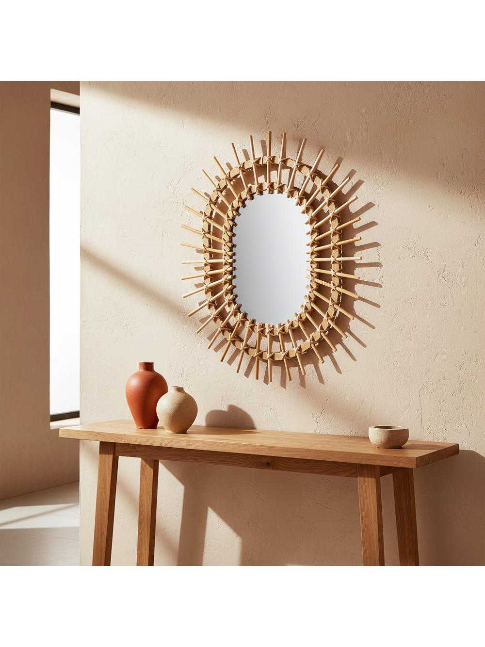Miroir mural Boho 57CM QDJ5749