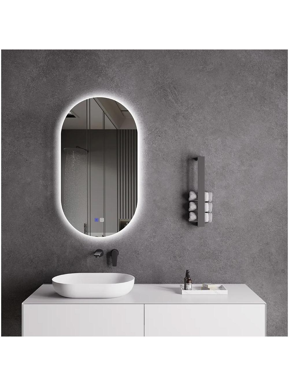 LUSTRO ŚCIENNE LED 50x80cm S027