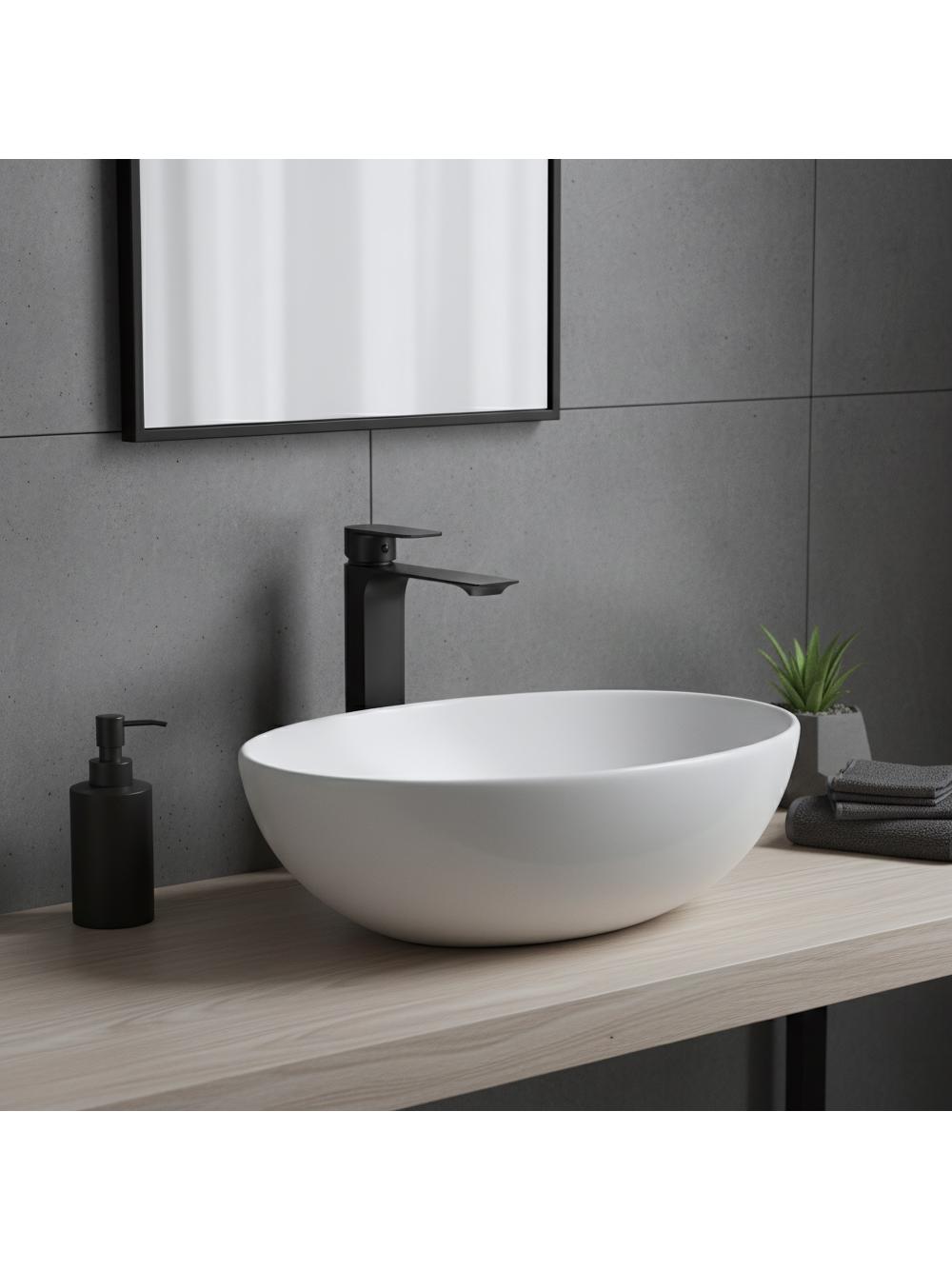 Bathroom faucet REA Urban Black High
