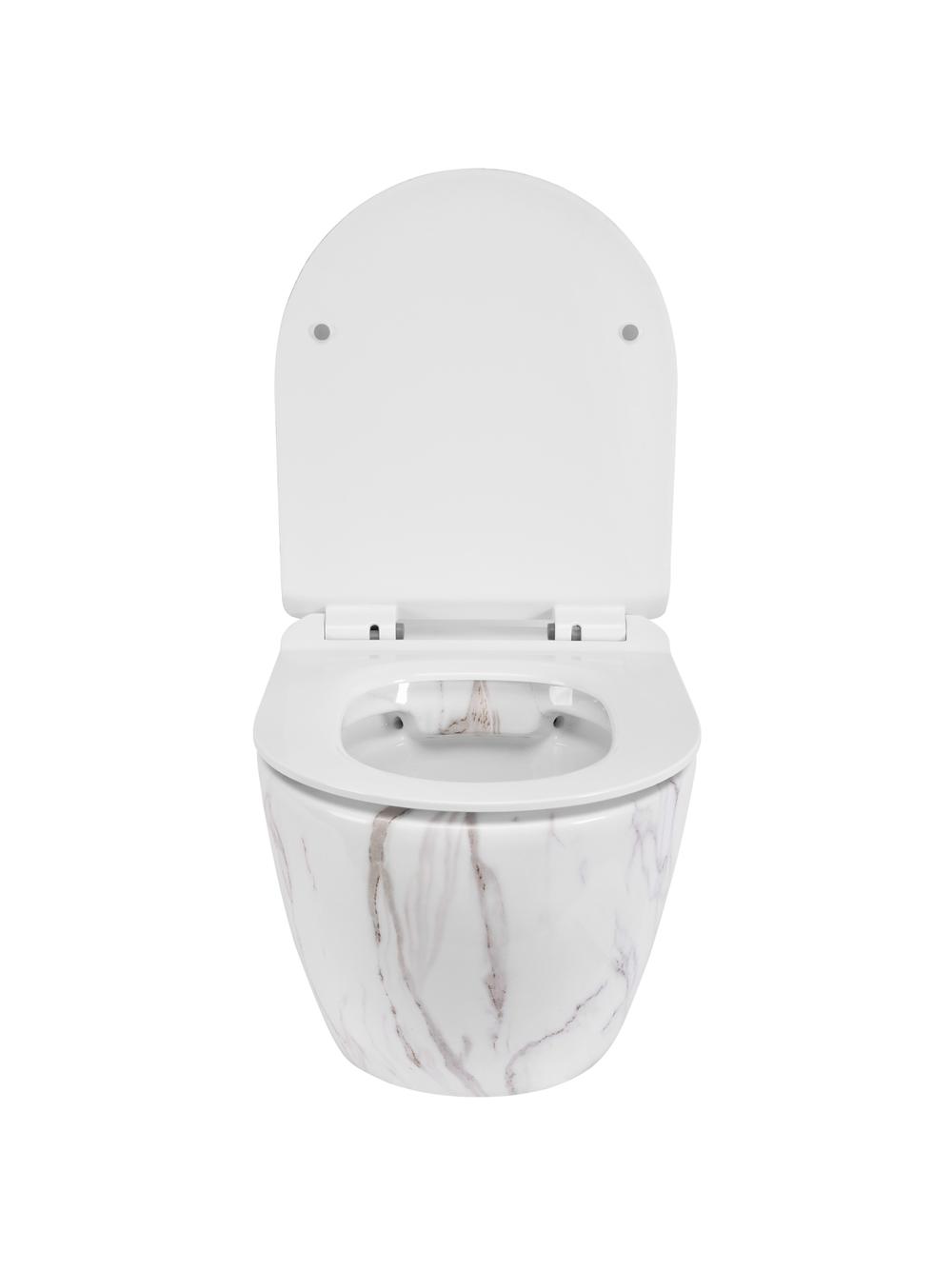 Misa WC podwieszana Carlos Rimless Flat Aiax Shiny