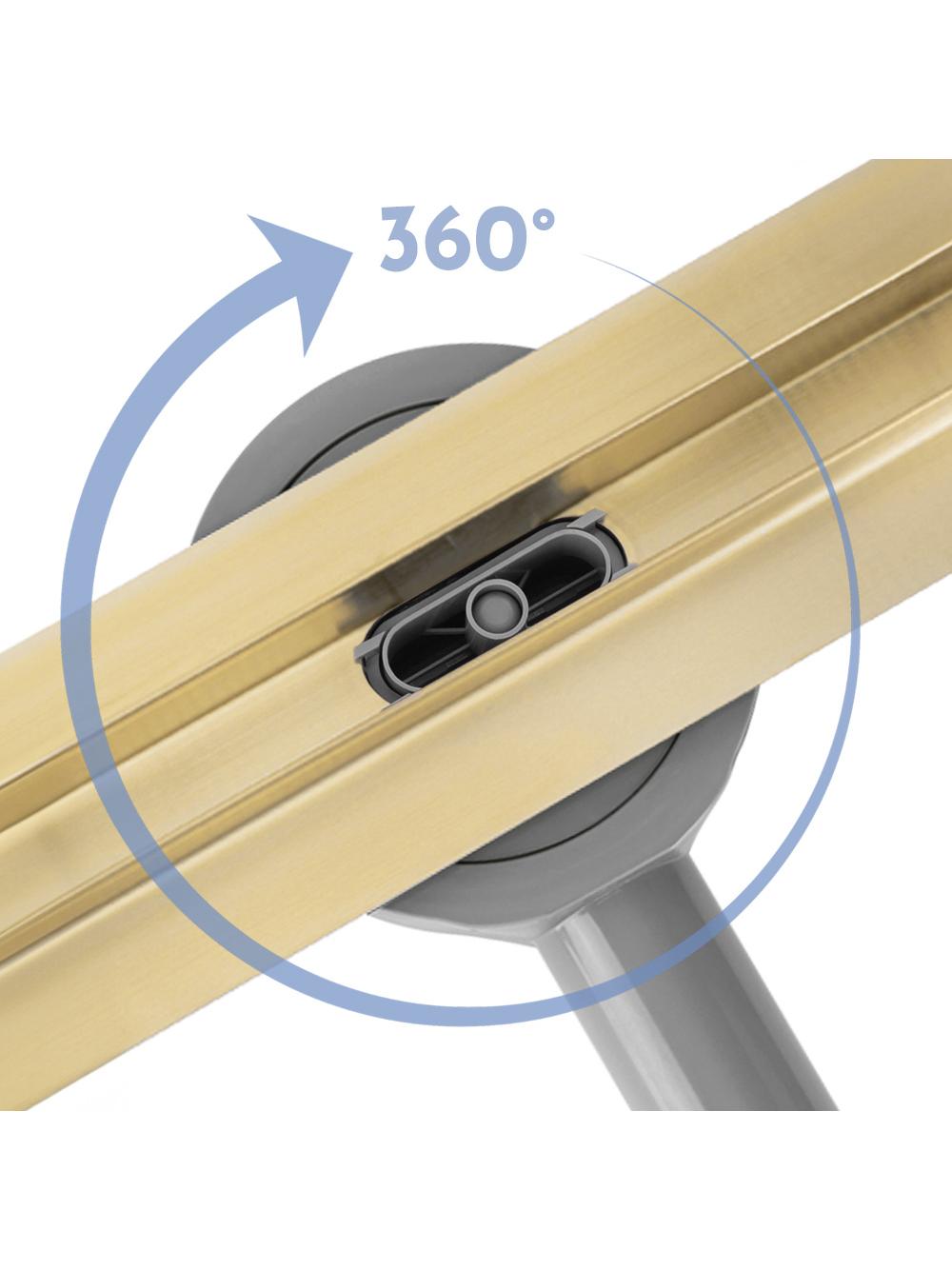 Odpływ Liniowy REA NEOX SLIM PRO ZŁOTY 80
