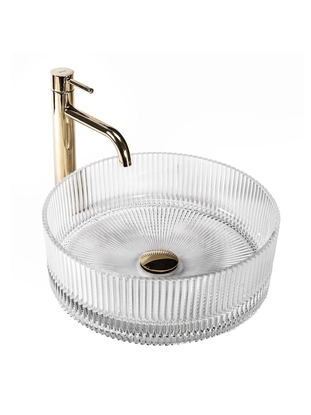 ΝΙΠΤΗΡΑΣ  //  Rea Ingrid 36 Transparent //  Διάμετρος 45 cm Y: 12 cm/ 39.5 x 39.5 cm