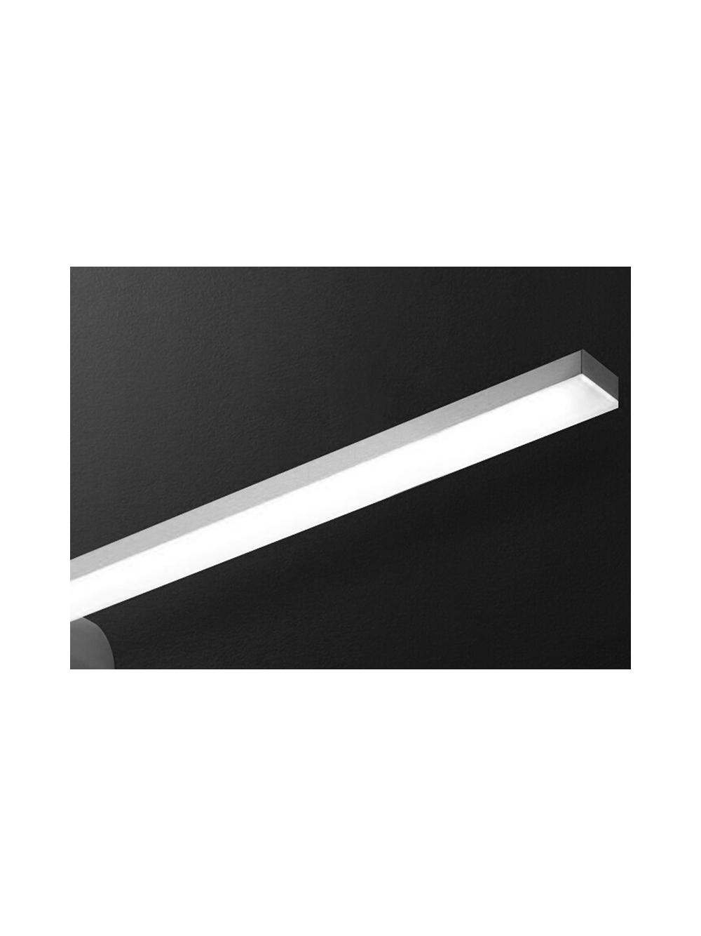 Kinkiet łazienkowy LED Round Chrom 40cm APP845-1W