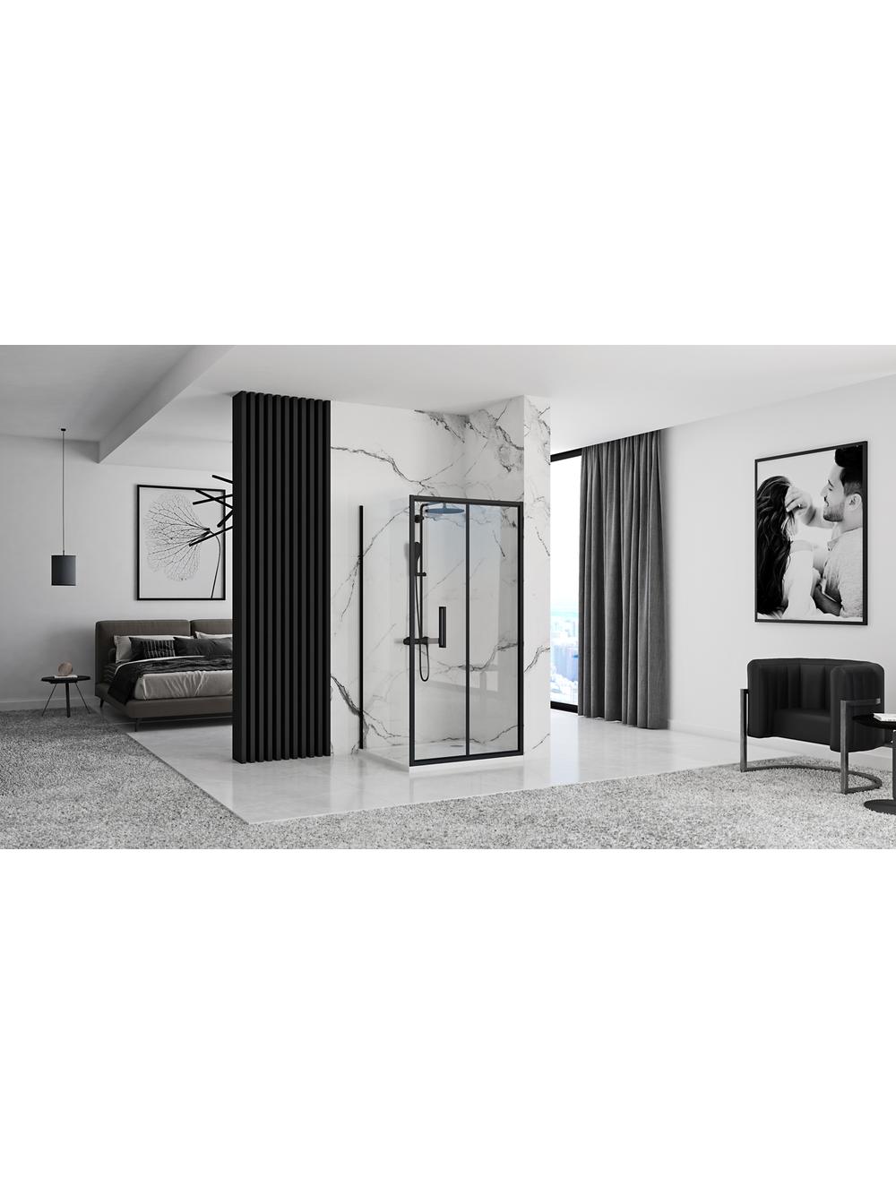 Kabina Prysznicowa Narożna Rapid Fold Black