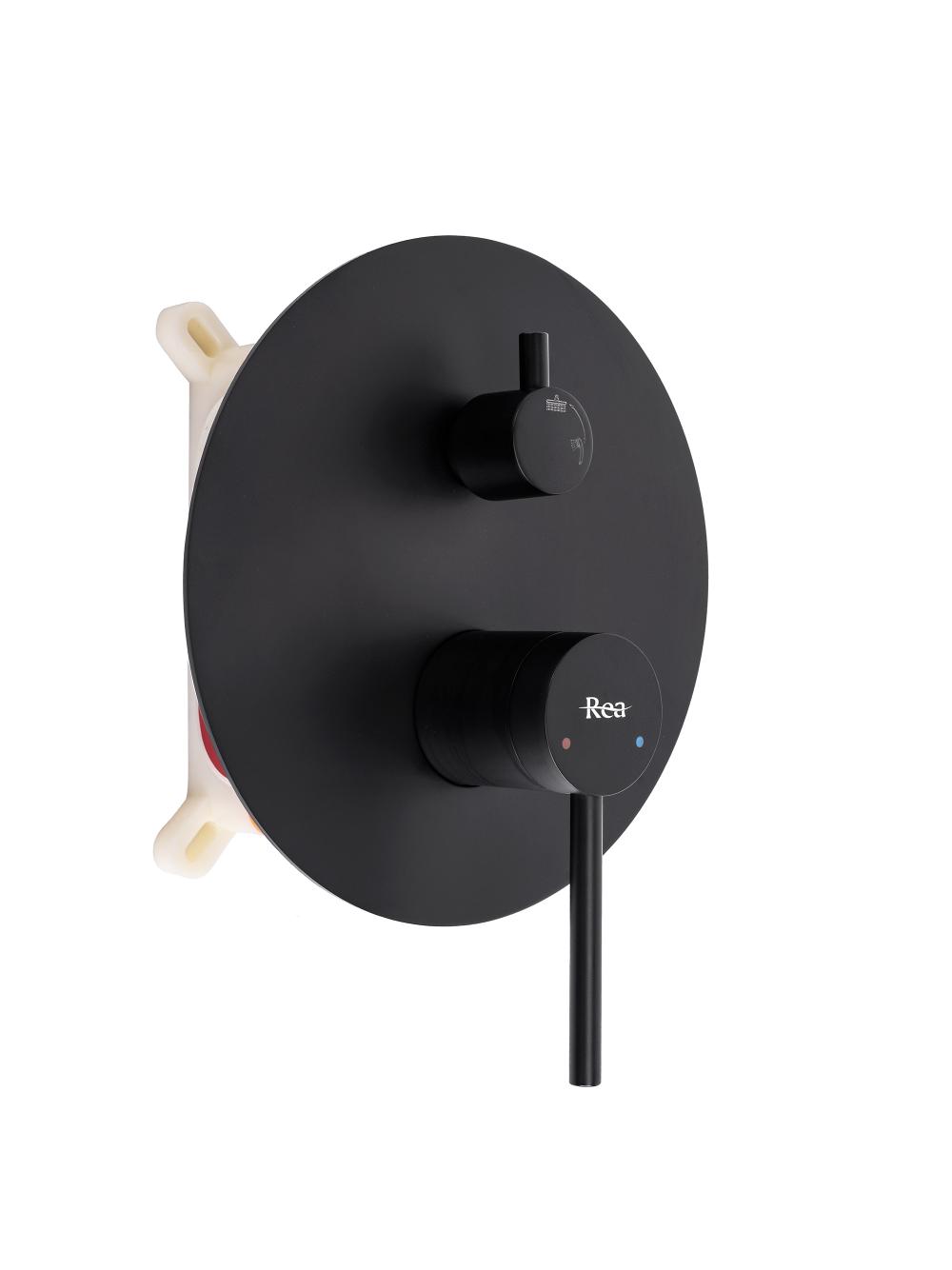 Rea Foss Clif Black varjatud dušikomplekt + BOX