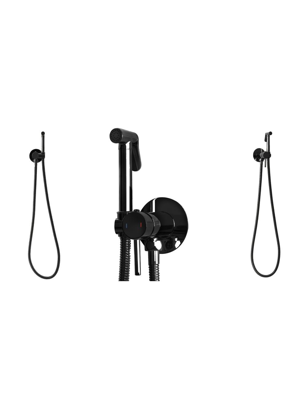 Bateria Bidetowa REA Lungo Loop Czarna Metaliczna