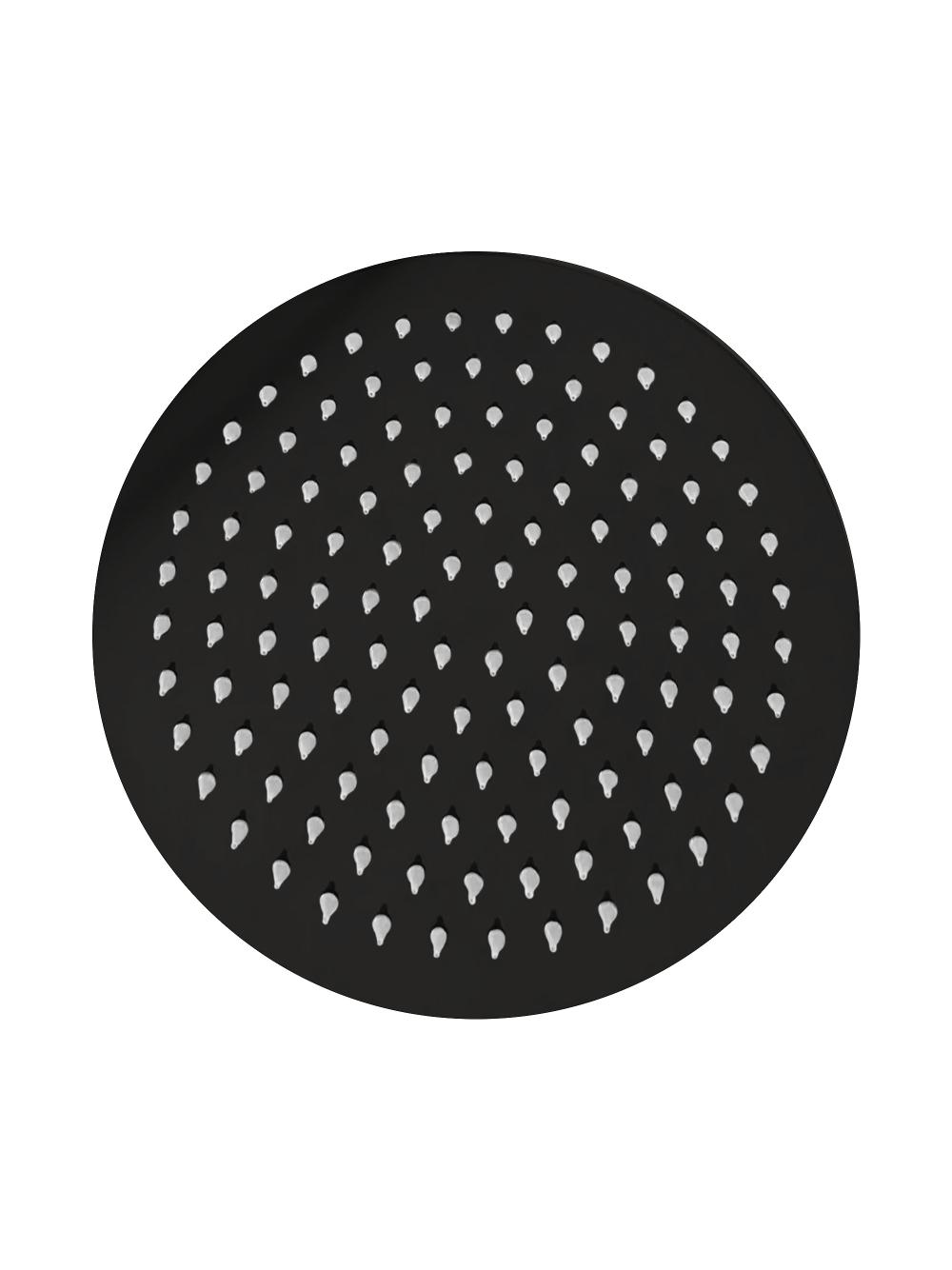 Дъждов душ Rea Black Matt 25cm