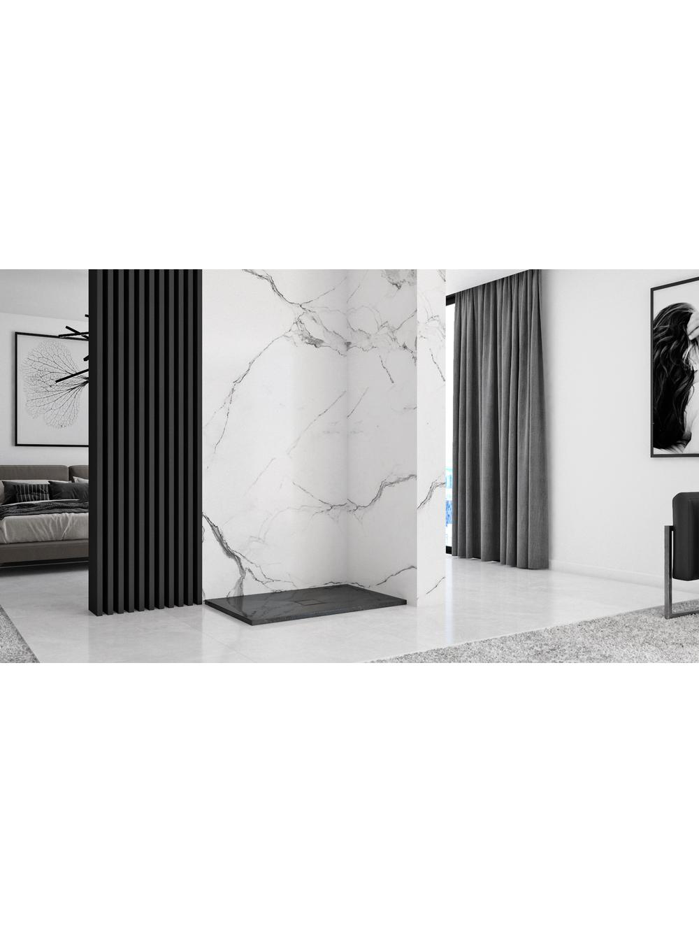 Brodzik prysznicowy kamienny Rea Stone 80 x 120